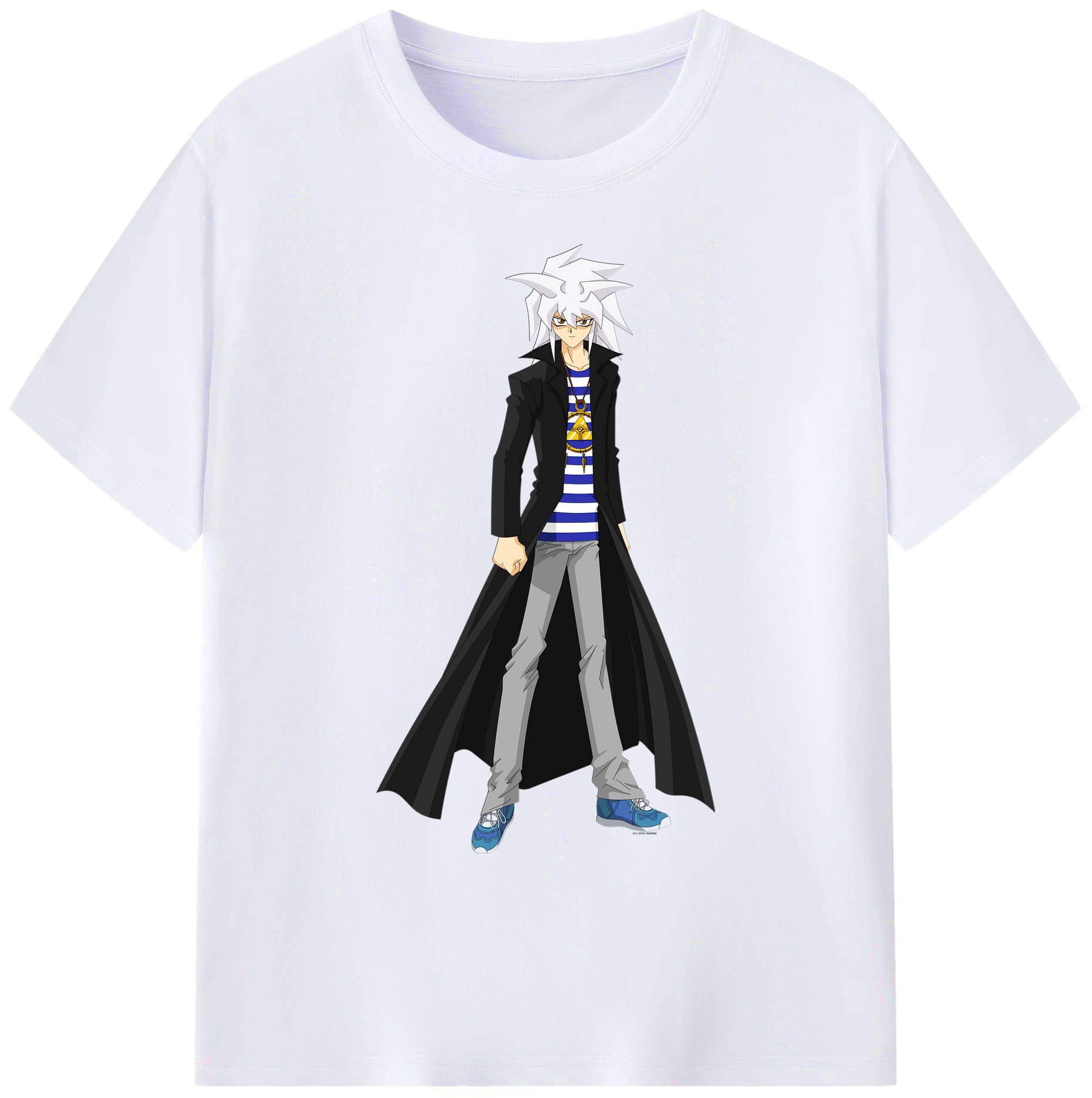 （画像用） 遊☆戯☆王 Yu-Gi-Oh! 綿100％ メンズ半袖Tシャツ｜肌触りやわらか＆通気性