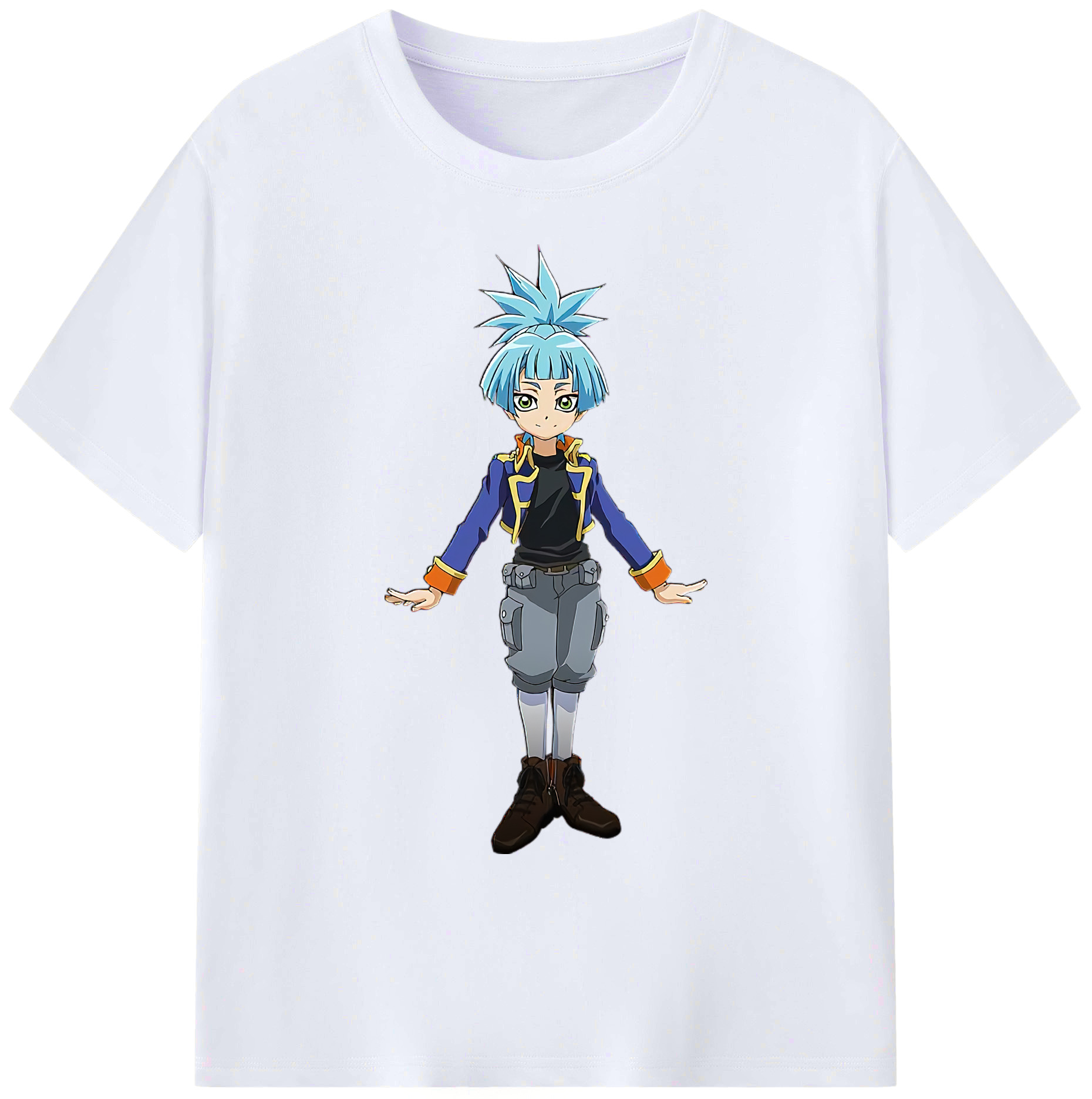 （画像用） 遊☆戯☆王 Yu-Gi-Oh! 綿100％ メンズ半袖Tシャツ｜肌触りやわらか＆通気性