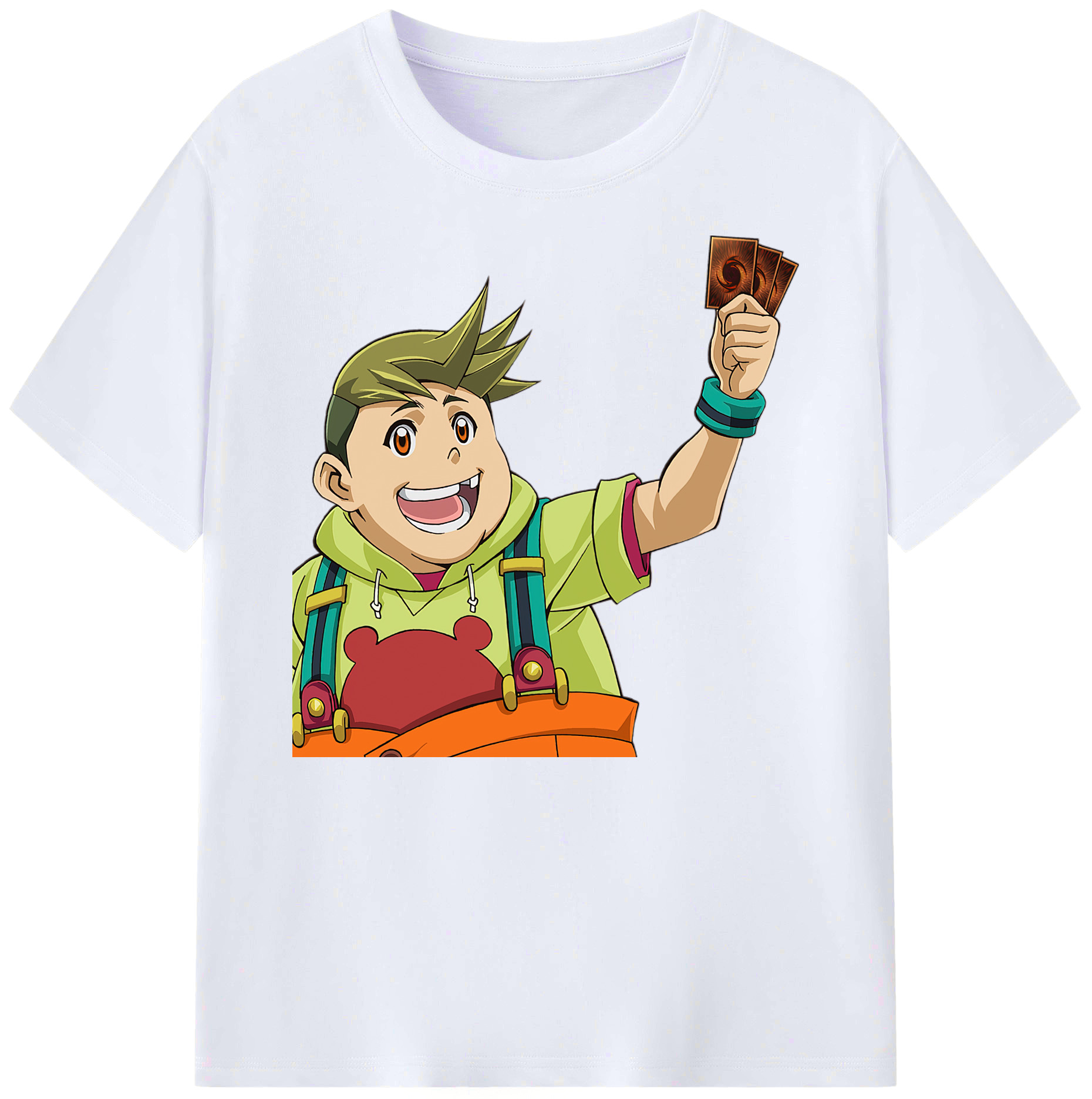 （画像用） 遊☆戯☆王 Yu-Gi-Oh! 綿100％ メンズ半袖Tシャツ｜肌触りやわらか＆通気性