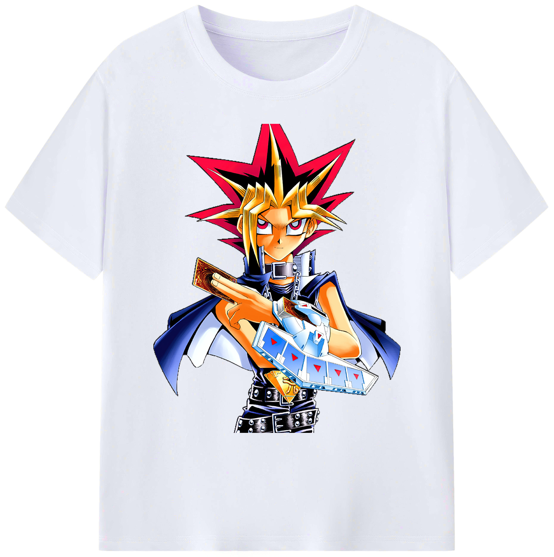 （画像用） 遊☆戯☆王 Yu-Gi-Oh! 綿100％ メンズ半袖Tシャツ｜肌触りやわらか＆通気性