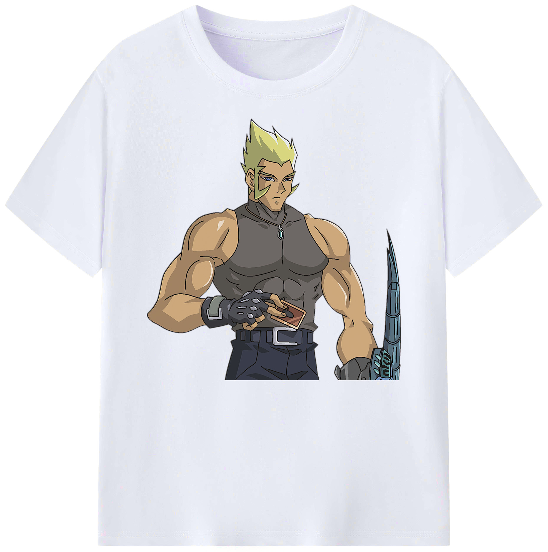 （画像用） 遊☆戯☆王 Yu-Gi-Oh! 綿100％ メンズ半袖Tシャツ｜肌触りやわらか＆通気性