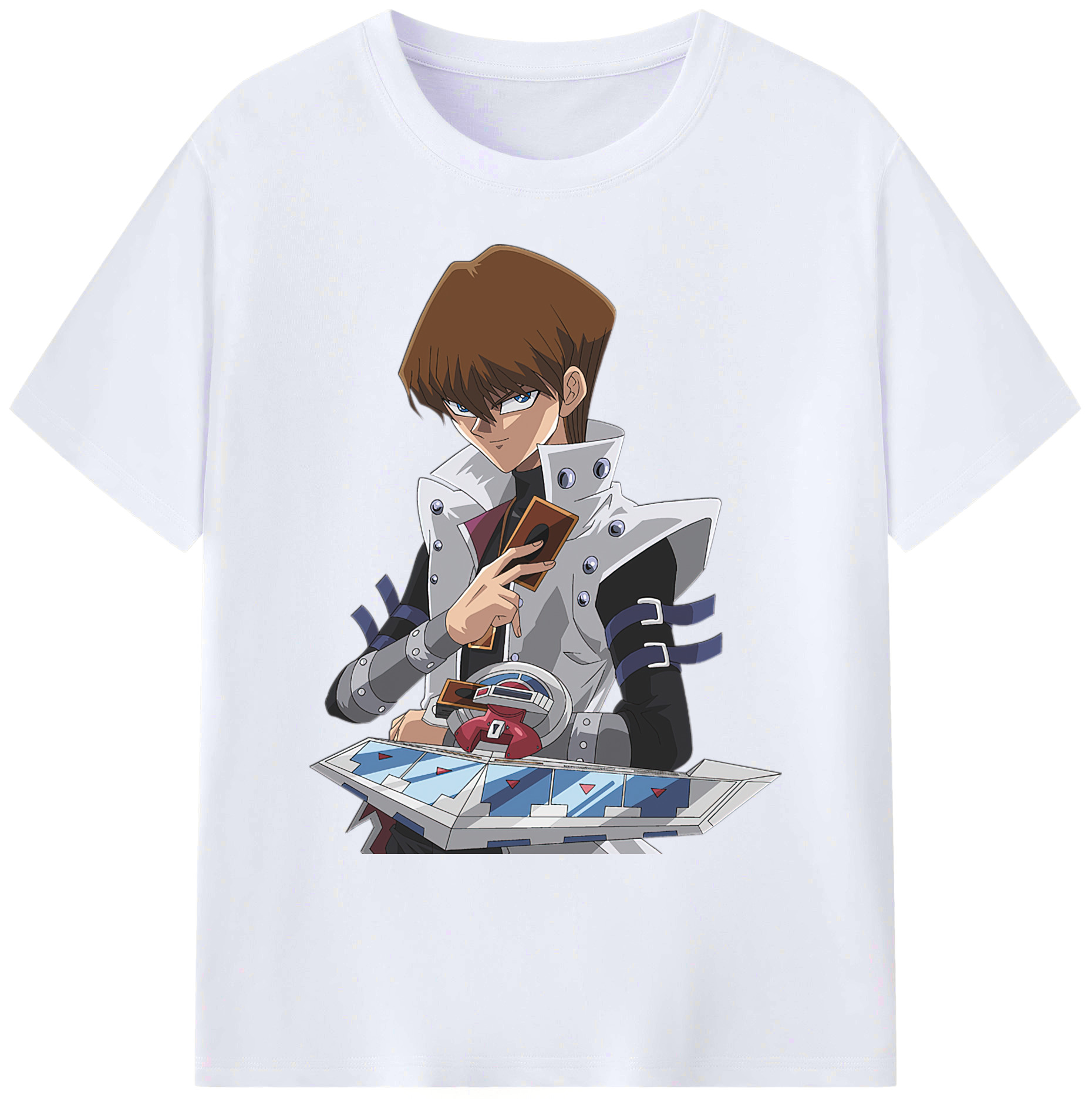 （画像用） 遊☆戯☆王 Yu-Gi-Oh! 綿100％ メンズ半袖Tシャツ｜肌触りやわらか＆通気性