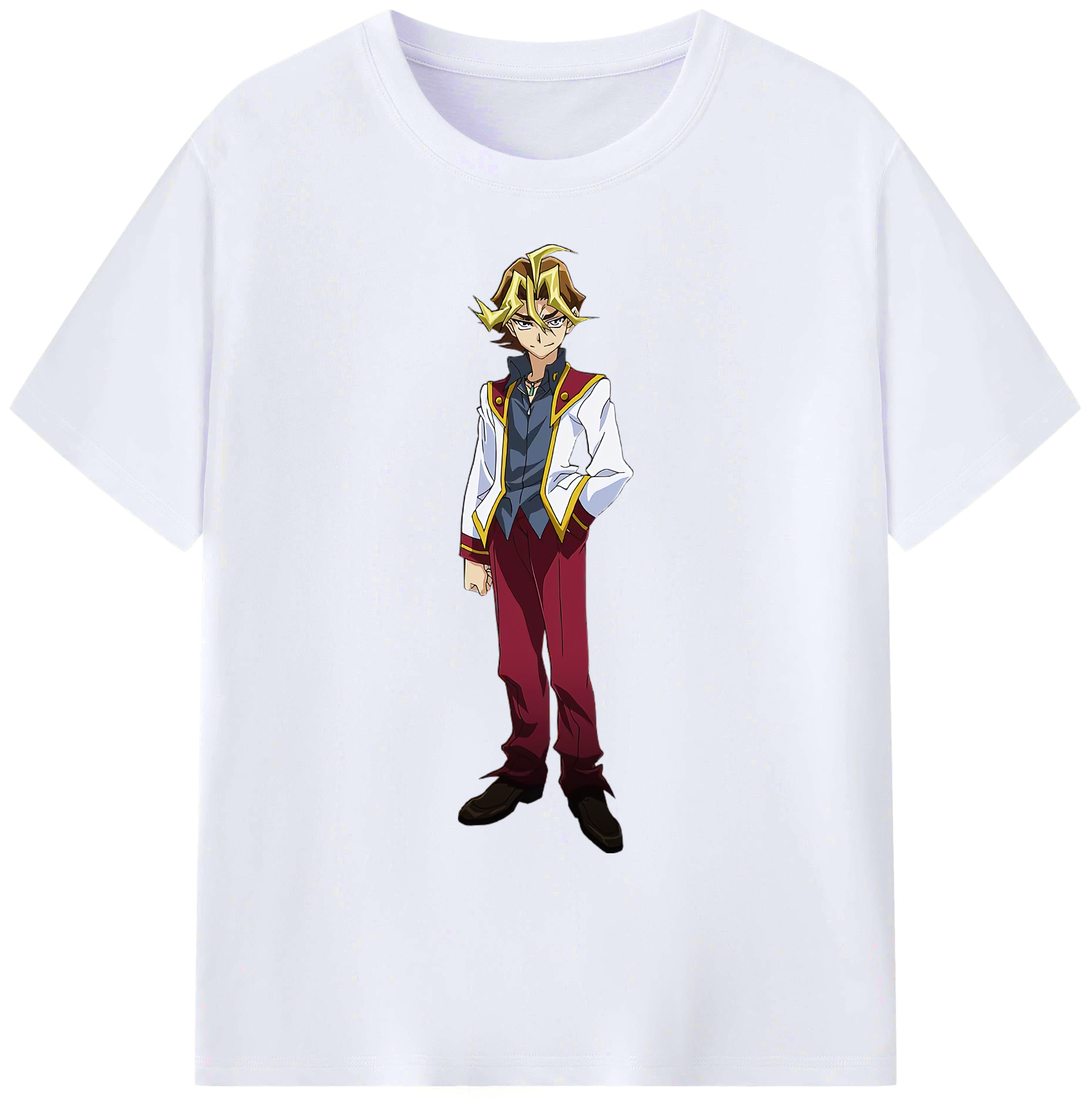 （画像用） 遊☆戯☆王 Yu-Gi-Oh! 綿100％ メンズ半袖Tシャツ｜肌触りやわらか＆通気性