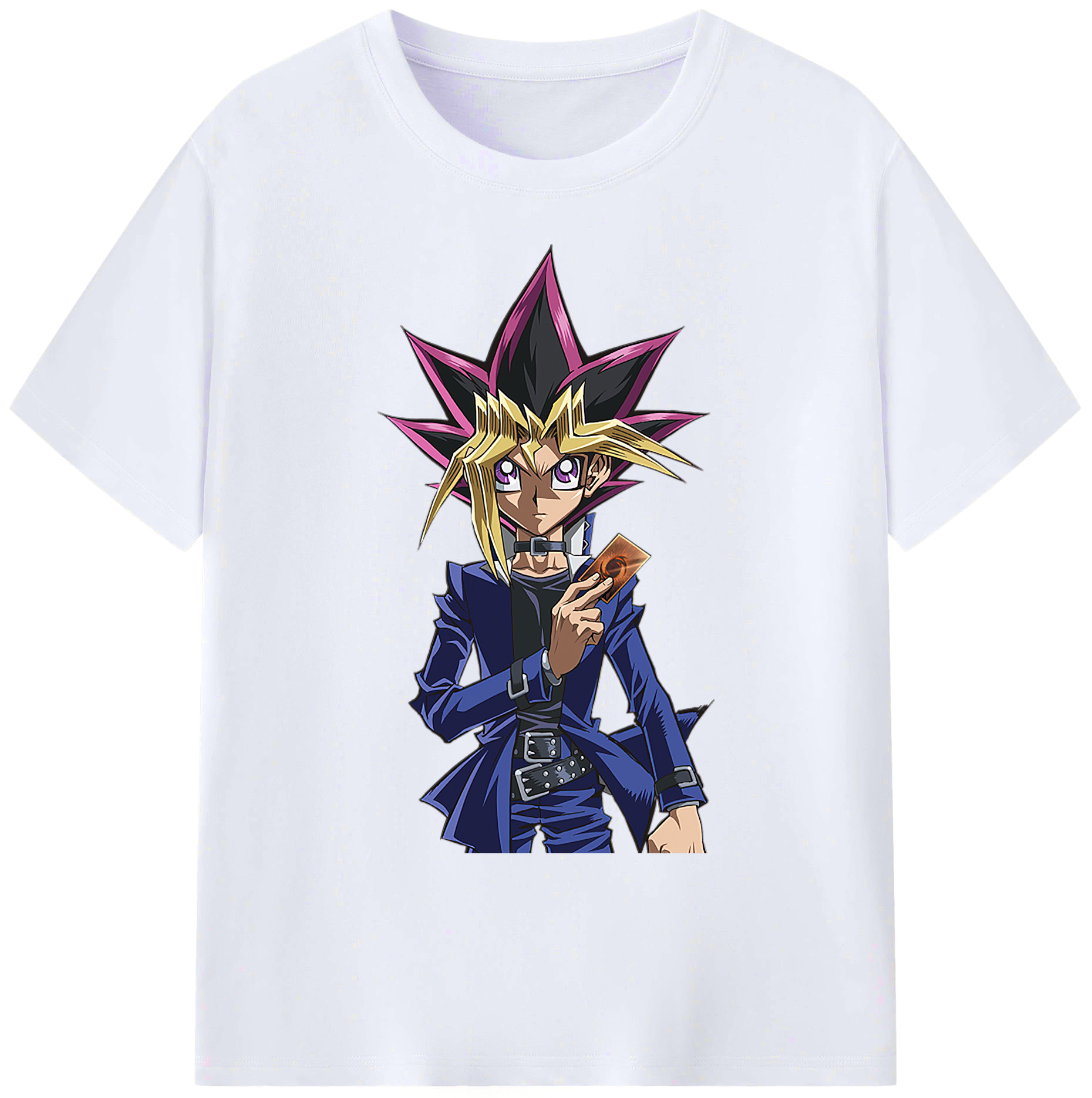 （画像用） 遊☆戯☆王 Yu-Gi-Oh! 綿100％ メンズ半袖Tシャツ｜肌触りやわらか＆通気性