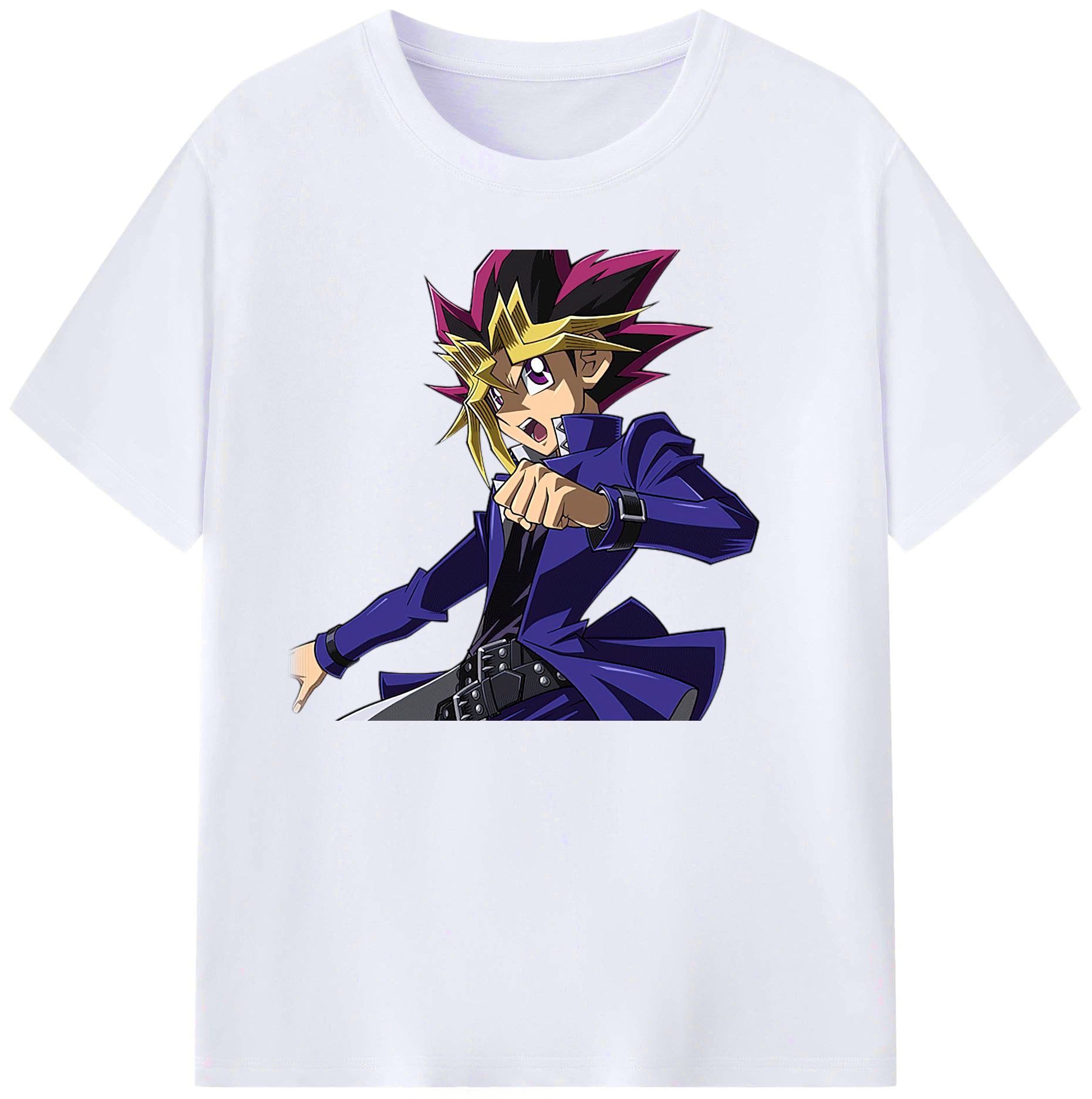（画像用） 遊☆戯☆王 Yu-Gi-Oh! 綿100％ メンズ半袖Tシャツ｜肌触りやわらか＆通気性
