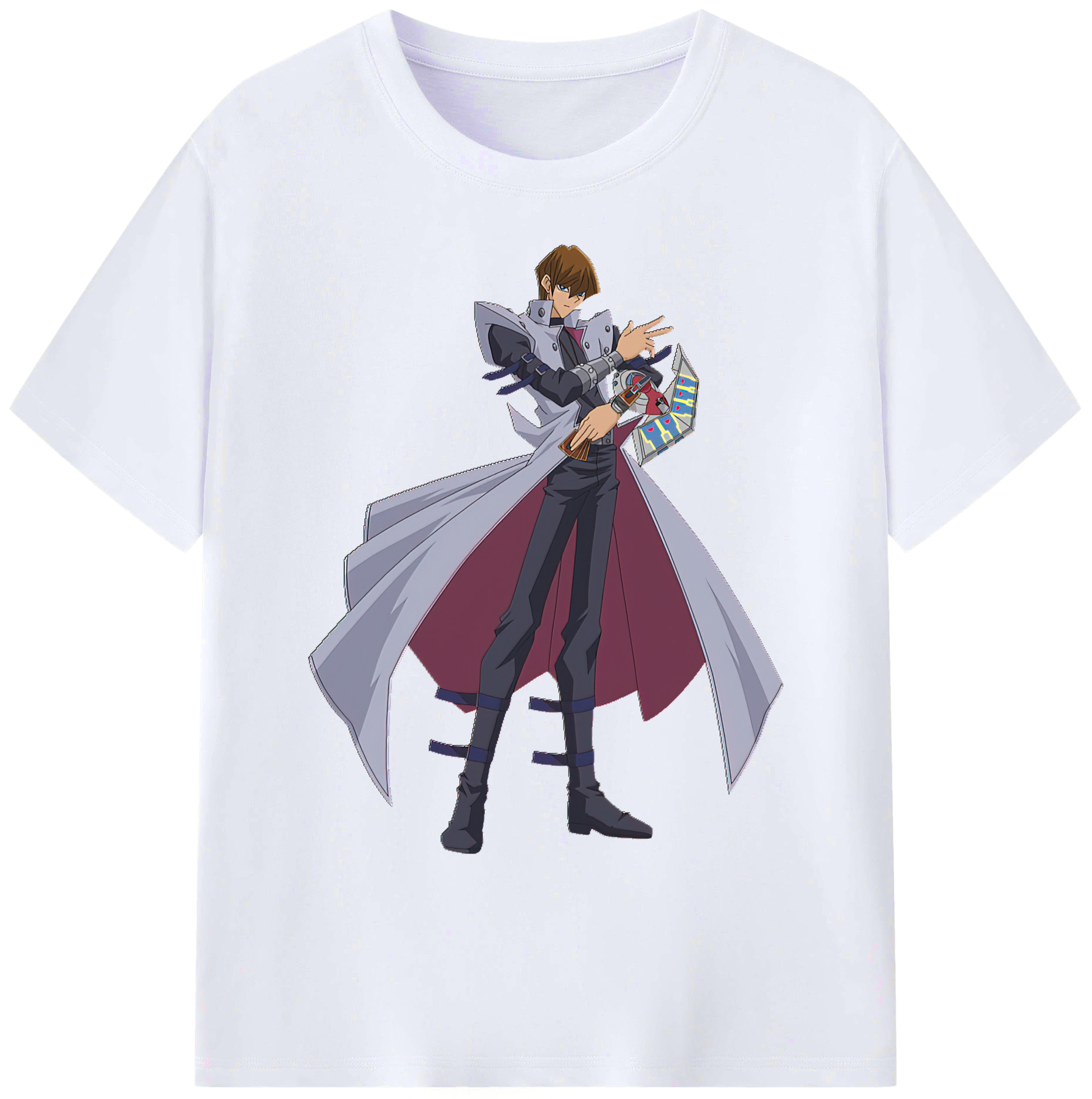 （画像用） 遊☆戯☆王 Yu-Gi-Oh! 綿100％ メンズ半袖Tシャツ｜肌触りやわらか＆通気性