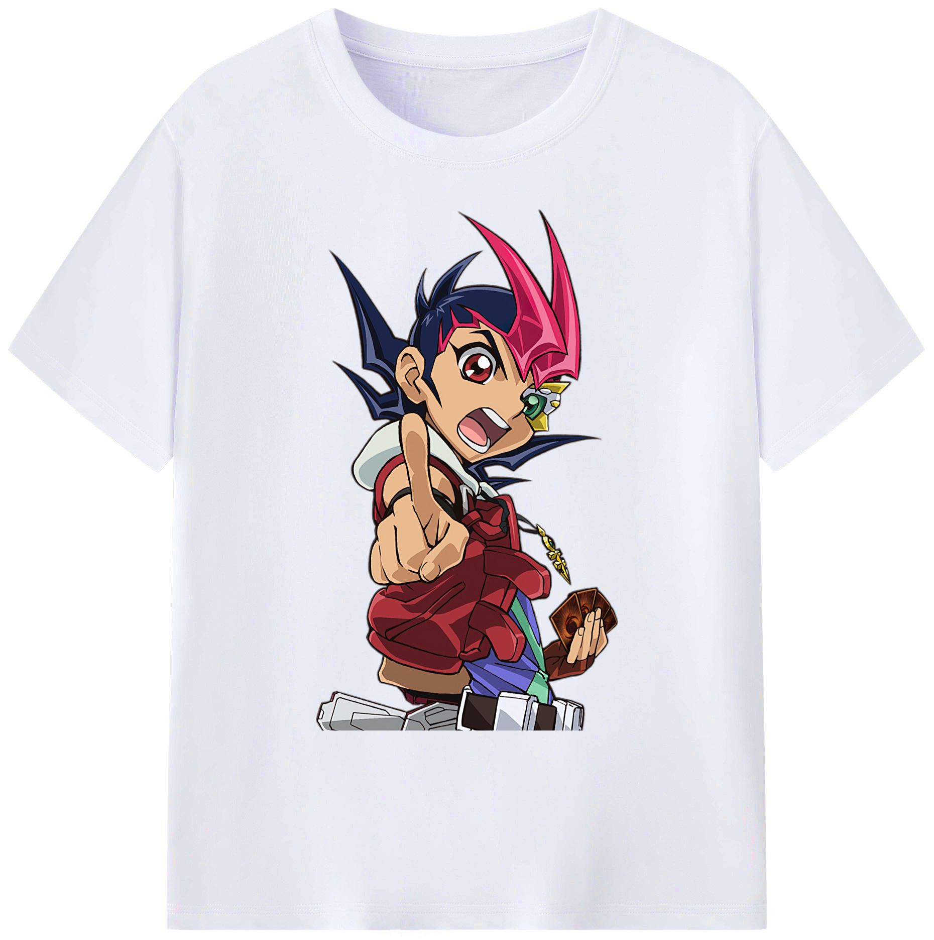 （画像用） 遊☆戯☆王 Yu-Gi-Oh! 綿100％ メンズ半袖Tシャツ｜肌触りやわらか＆通気性