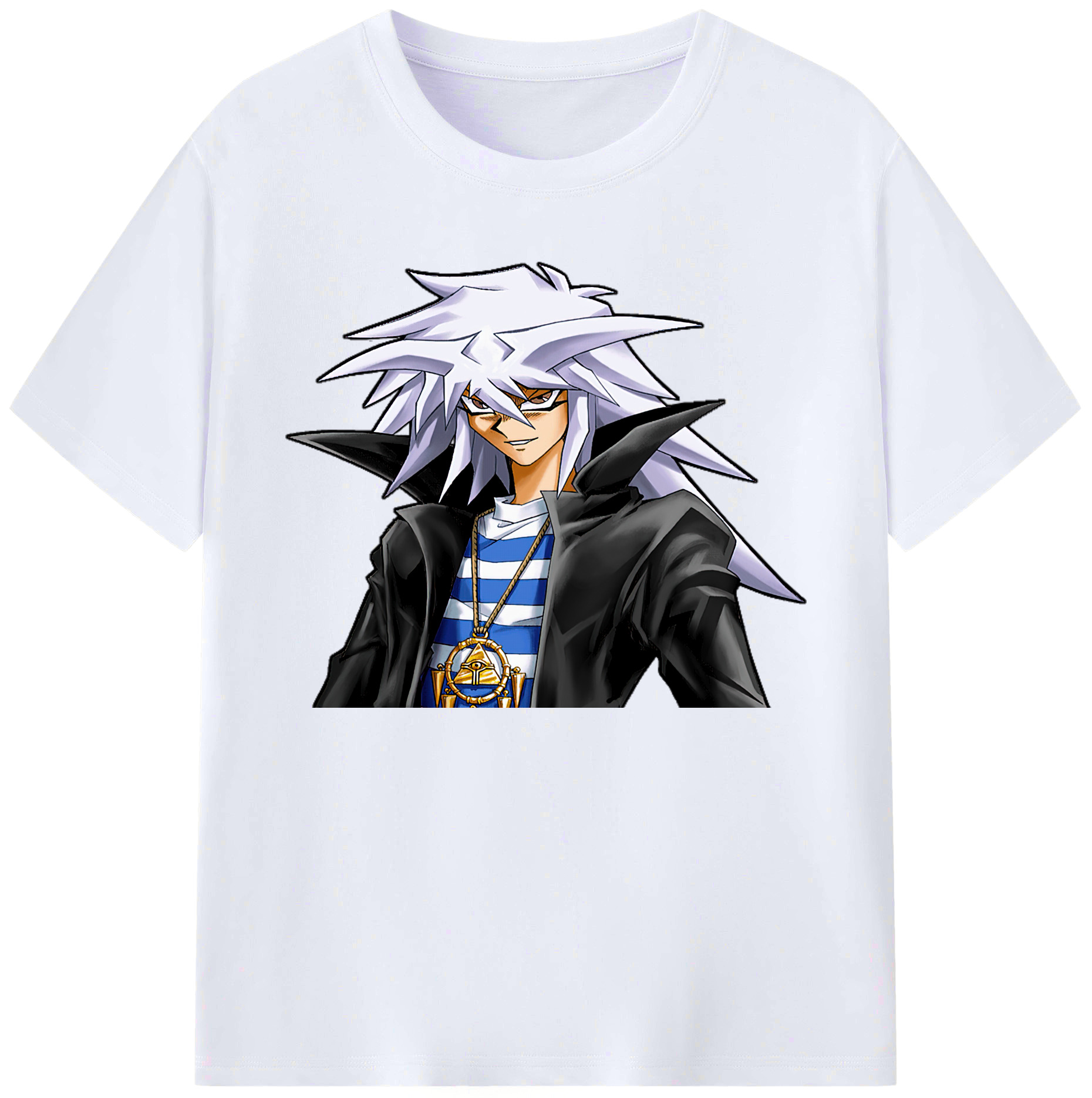 （画像用） 遊☆戯☆王 Yu-Gi-Oh! 綿100％ メンズ半袖Tシャツ｜肌触りやわらか＆通気性