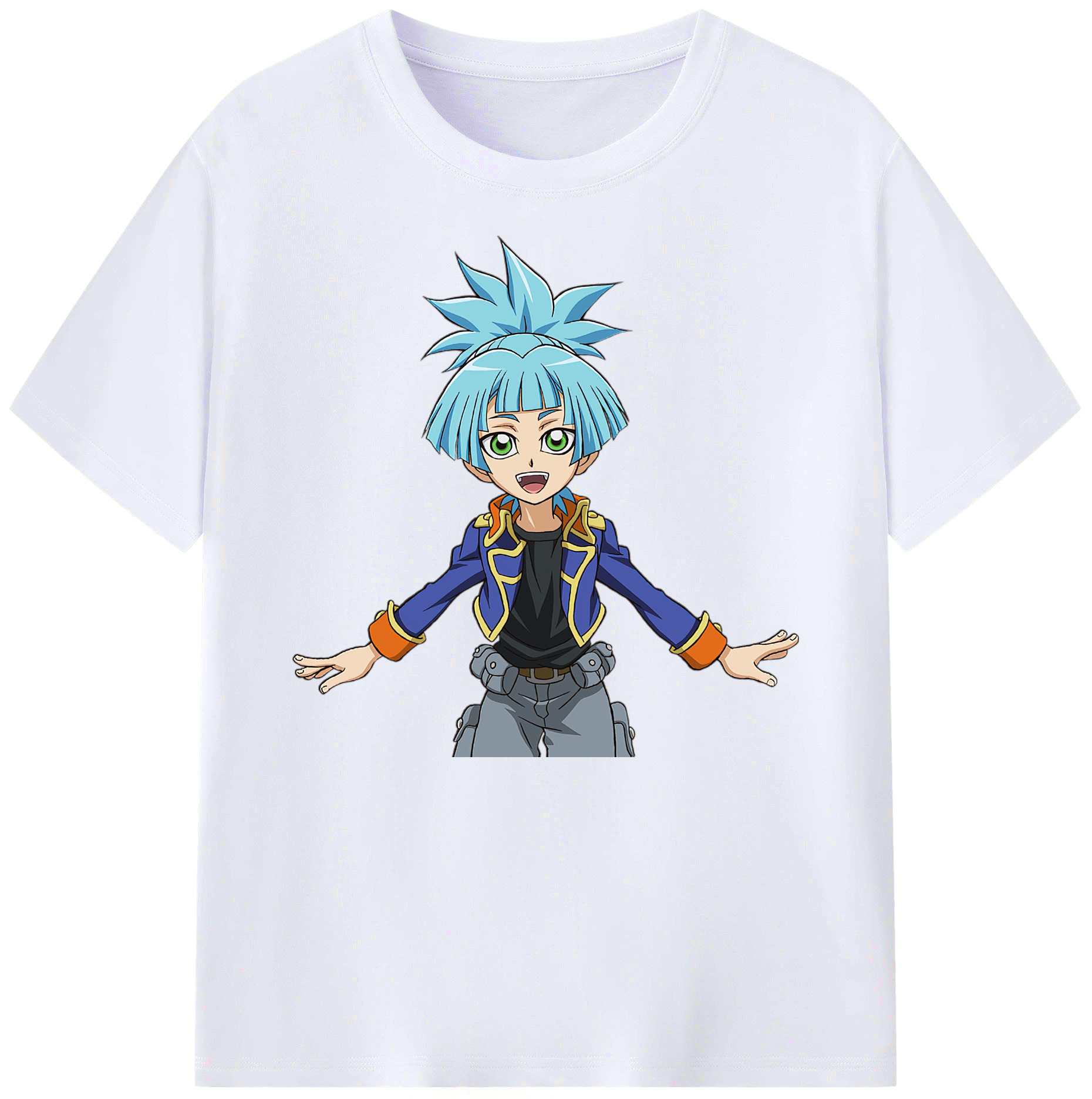 （画像用） 遊☆戯☆王 Yu-Gi-Oh! 綿100％ メンズ半袖Tシャツ｜肌触りやわらか＆通気性