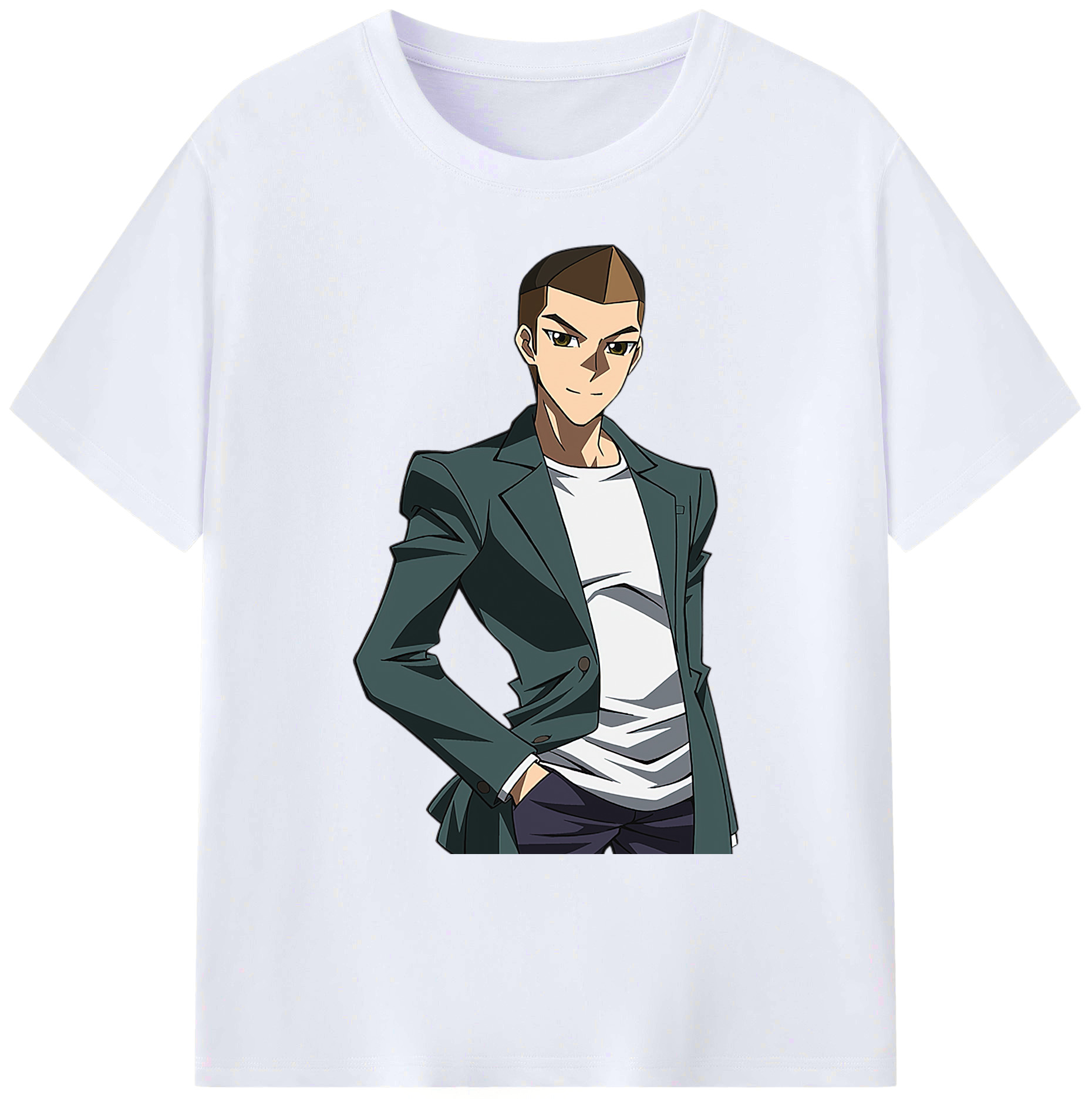 （画像用） 遊☆戯☆王 Yu-Gi-Oh! 綿100％ メンズ半袖Tシャツ｜肌触りやわらか＆通気性