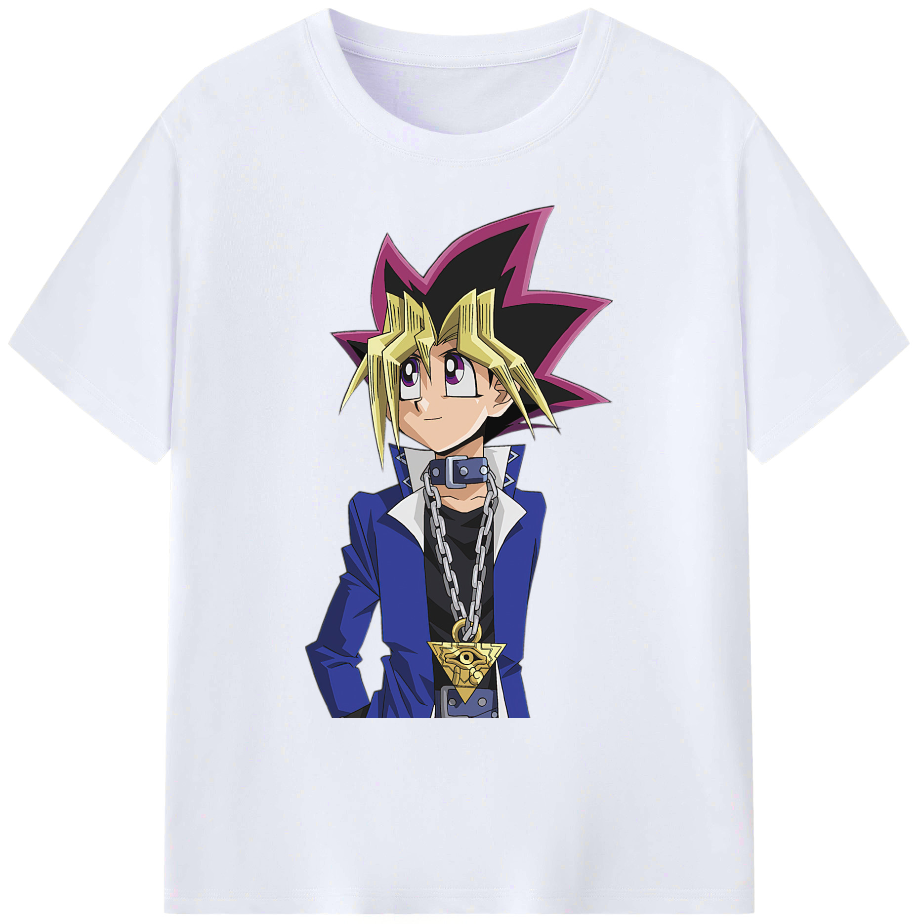 （画像用） 遊☆戯☆王 Yu-Gi-Oh! 綿100％ メンズ半袖Tシャツ｜肌触りやわらか＆通気性