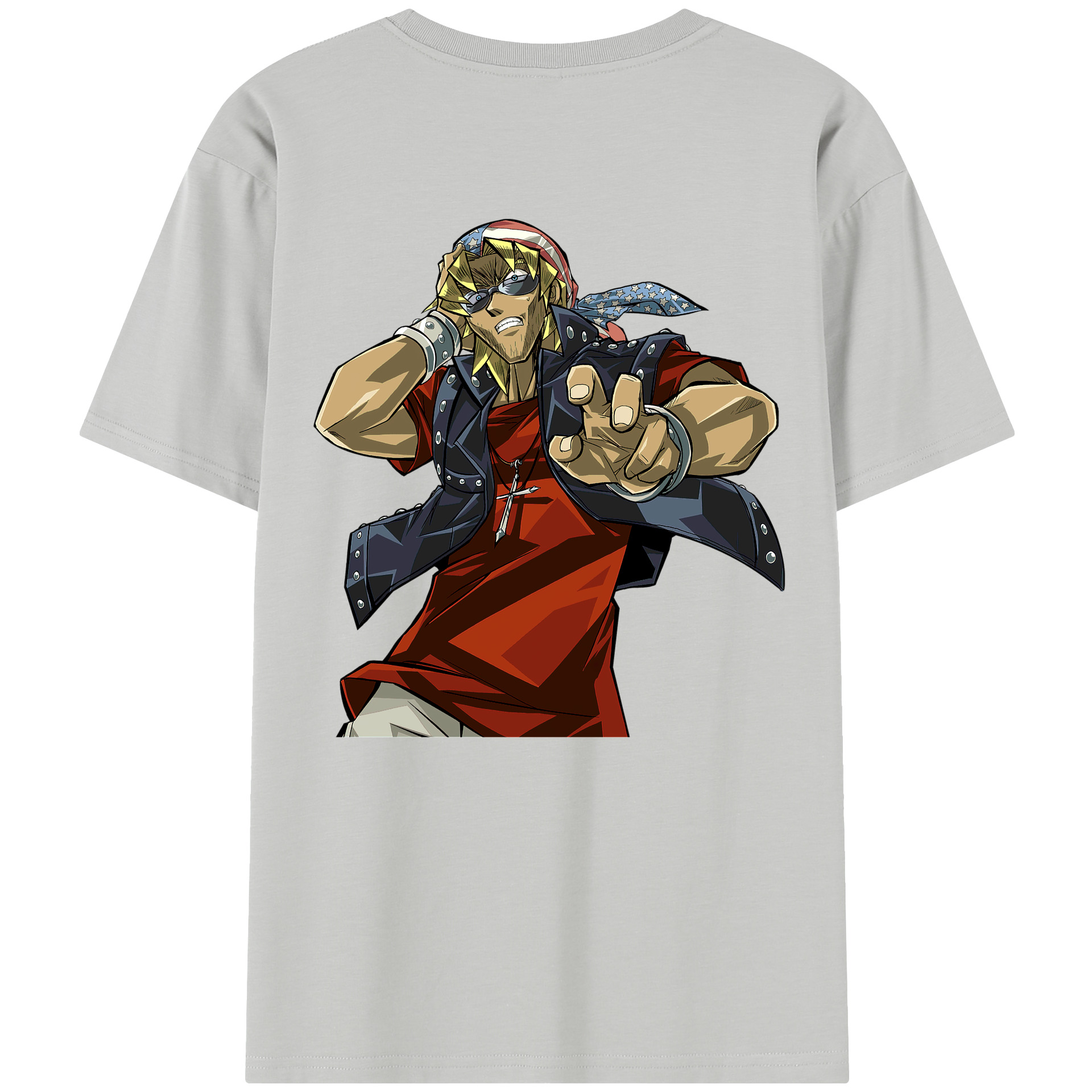 （画像用） 遊☆戯☆王 Yu-Gi-Oh! レディース半袖Tシャツ(バックプリント)