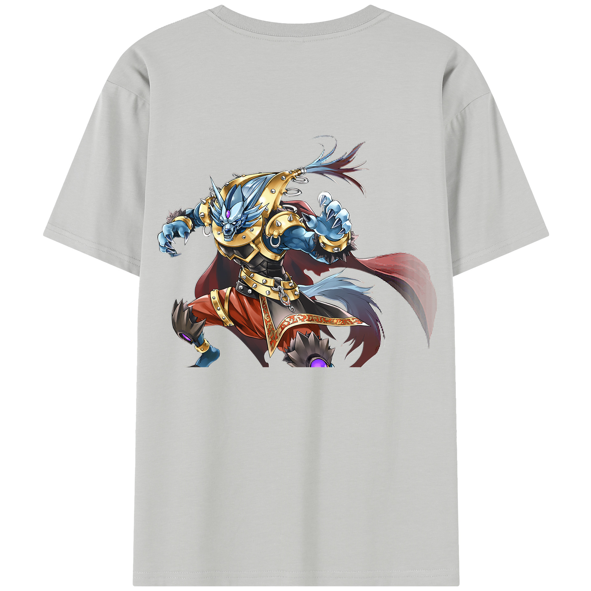 （画像用） 遊☆戯☆王 Yu-Gi-Oh! レディース半袖Tシャツ(バックプリント)