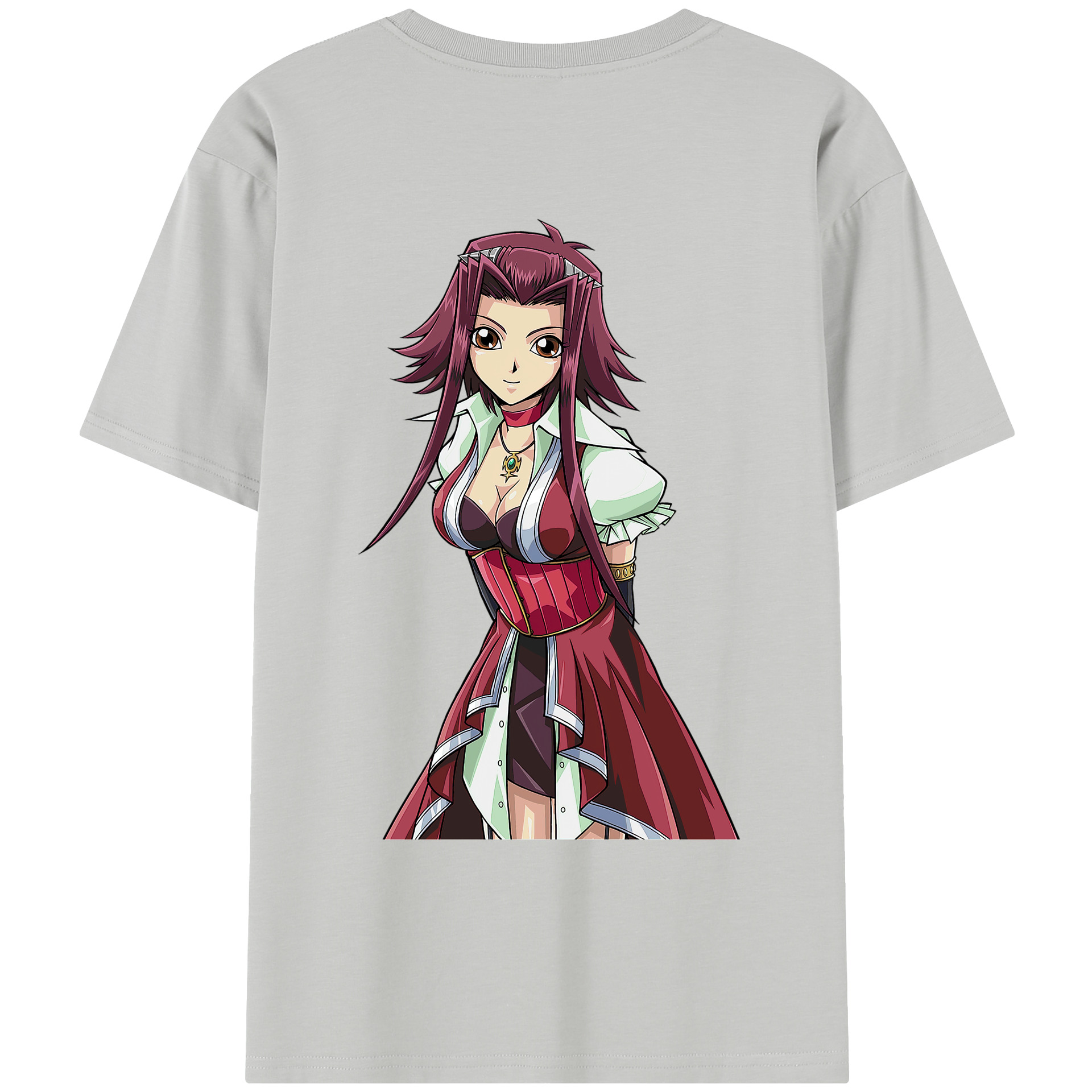 （画像用） 遊☆戯☆王 Yu-Gi-Oh! レディース半袖Tシャツ(バックプリント)
