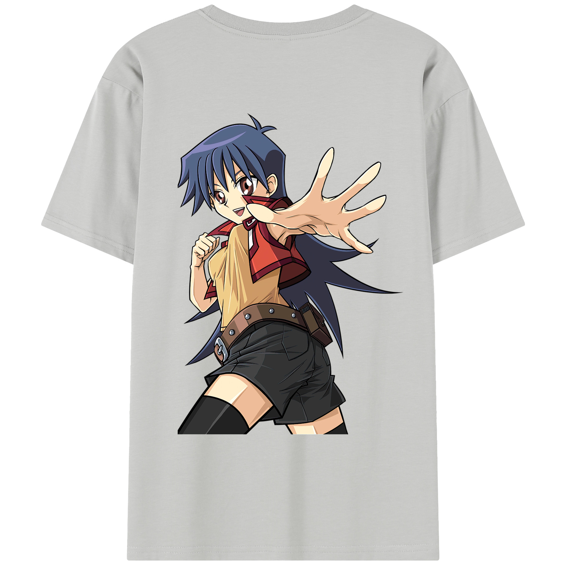 （画像用） 遊☆戯☆王 Yu-Gi-Oh! レディース半袖Tシャツ(バックプリント)