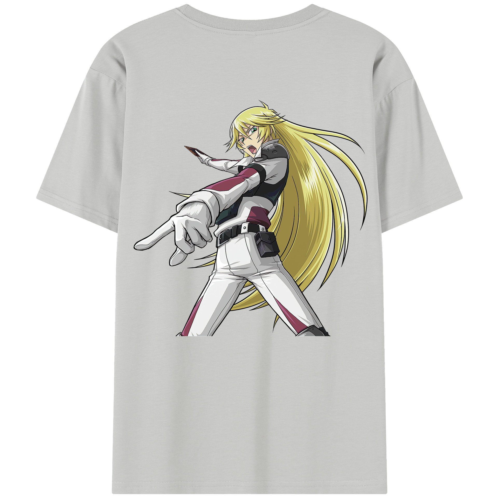 （画像用） 遊☆戯☆王 Yu-Gi-Oh! レディース半袖Tシャツ(バックプリント)