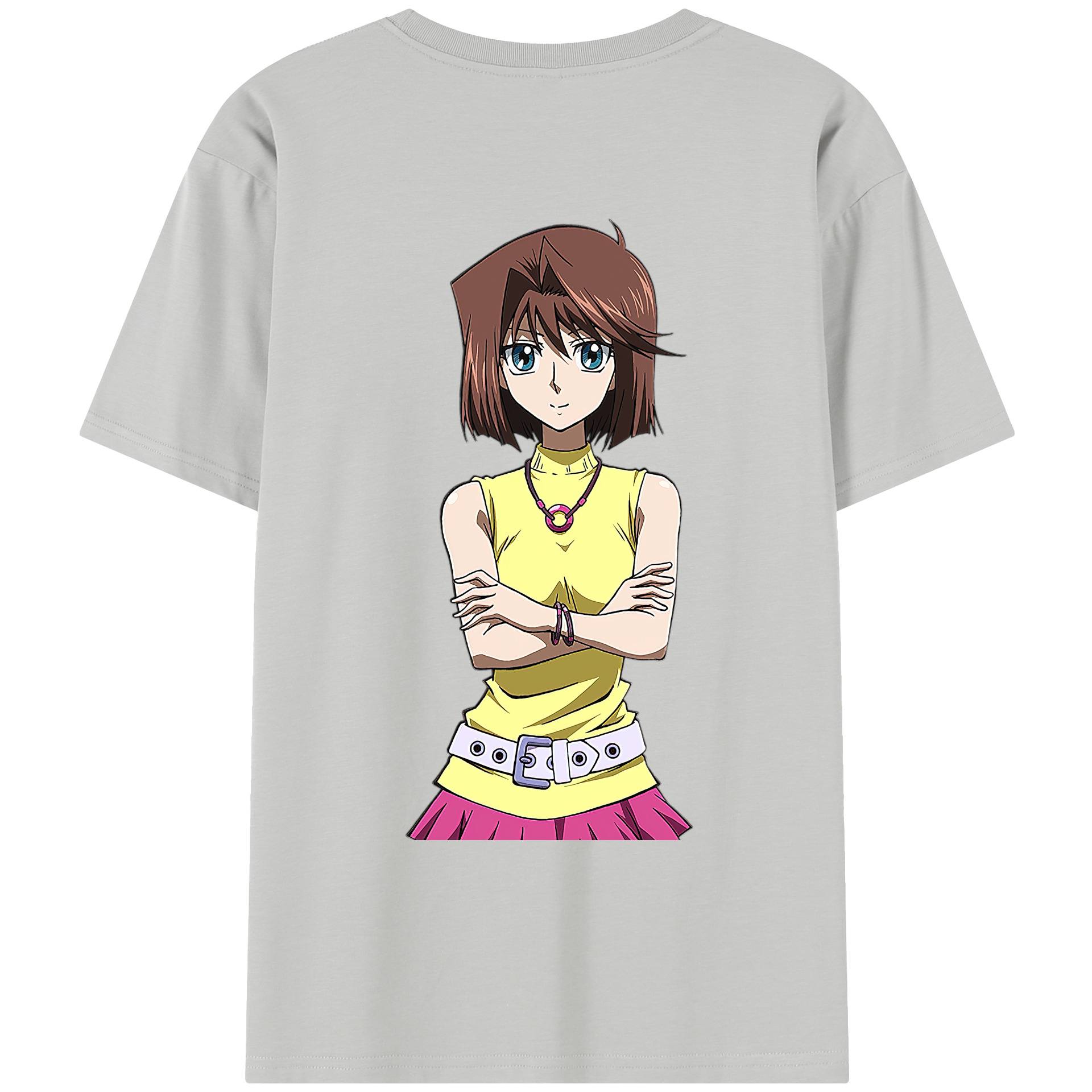 遊☆戯☆王 Yu-Gi-Oh! レディース半袖Tシャツ(バックプリント)