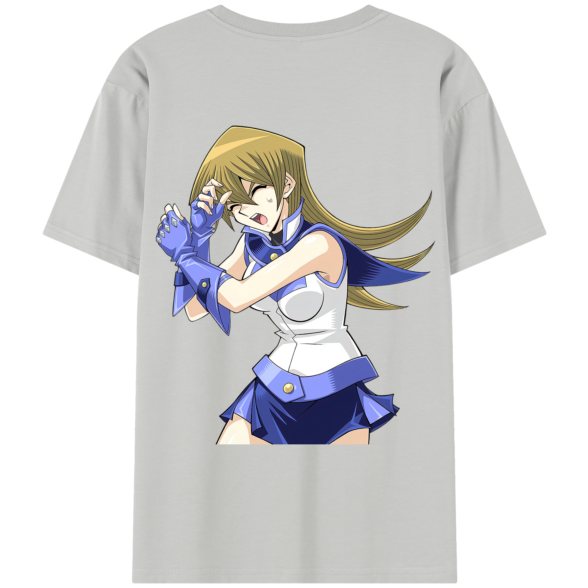 （画像用） 遊☆戯☆王 Yu-Gi-Oh! レディース半袖Tシャツ(バックプリント)