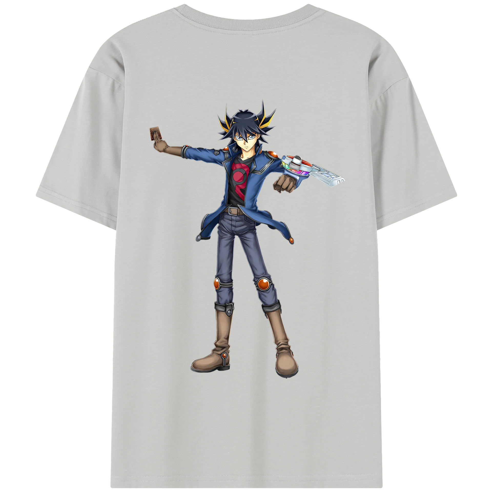 （画像用） 遊☆戯☆王 Yu-Gi-Oh! レディース半袖Tシャツ(バックプリント)