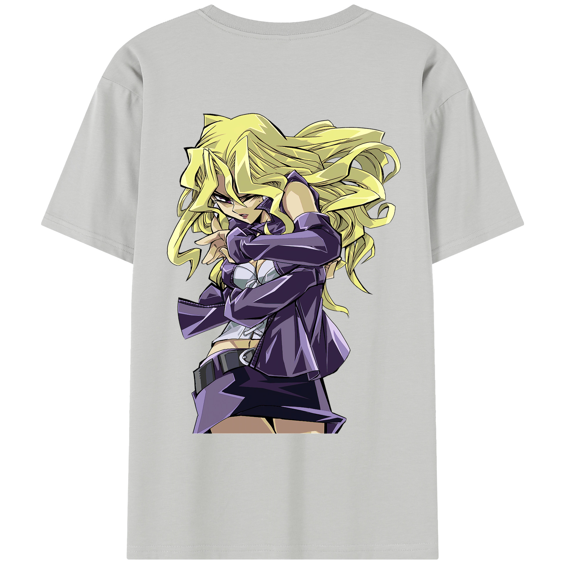 （画像用） 遊☆戯☆王 Yu-Gi-Oh! レディース半袖Tシャツ(バックプリント)