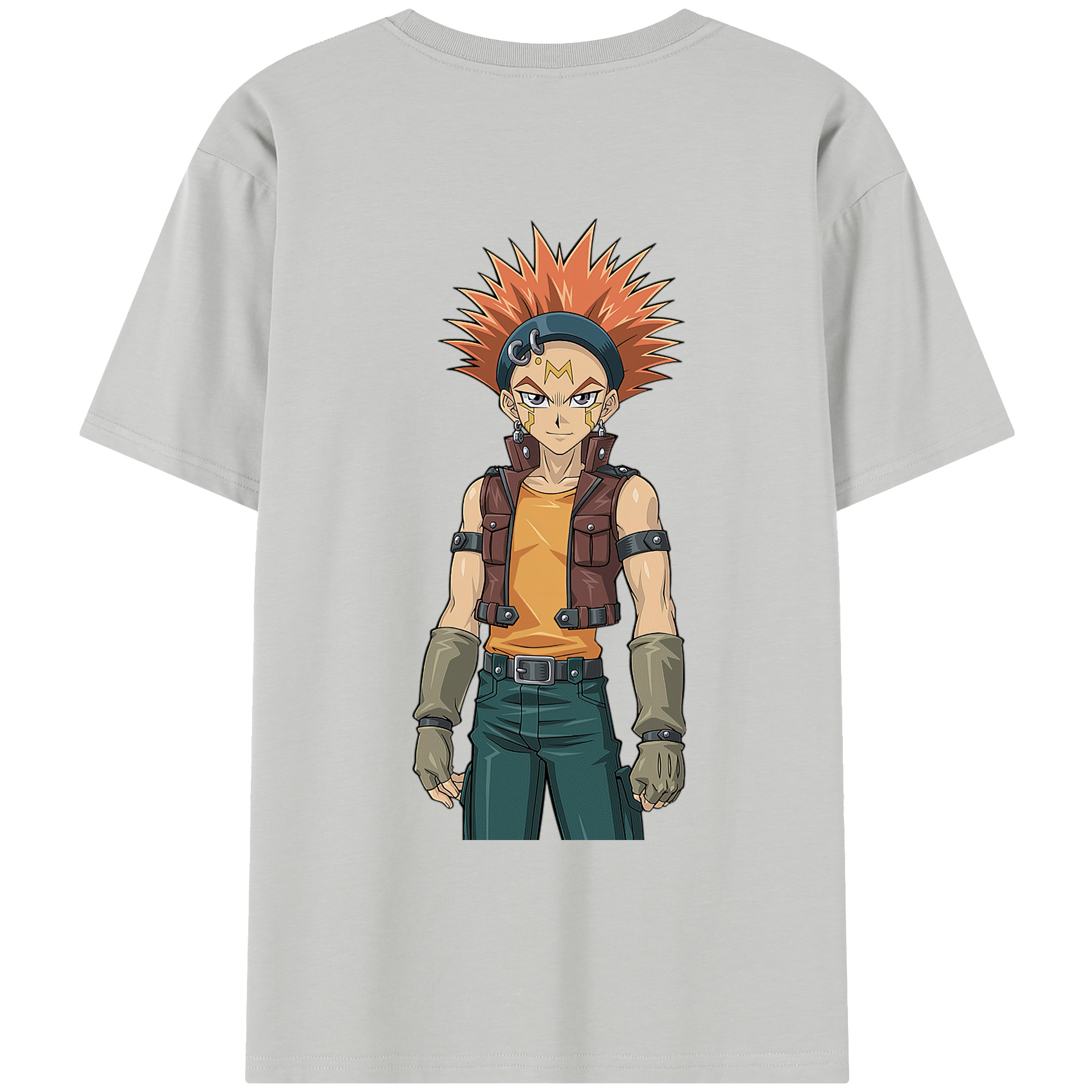 （画像用） 遊☆戯☆王 Yu-Gi-Oh! レディース半袖Tシャツ(バックプリント)
