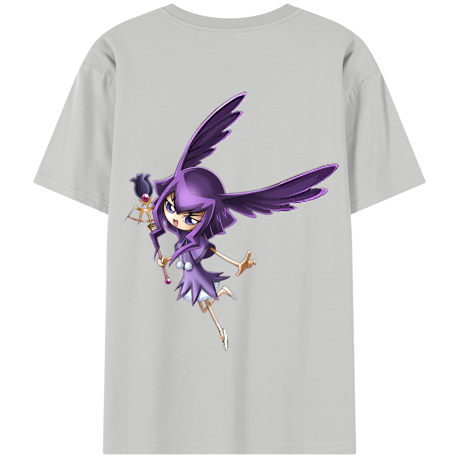 （画像用） 遊☆戯☆王 Yu-Gi-Oh! レディース半袖Tシャツ(バックプリント)