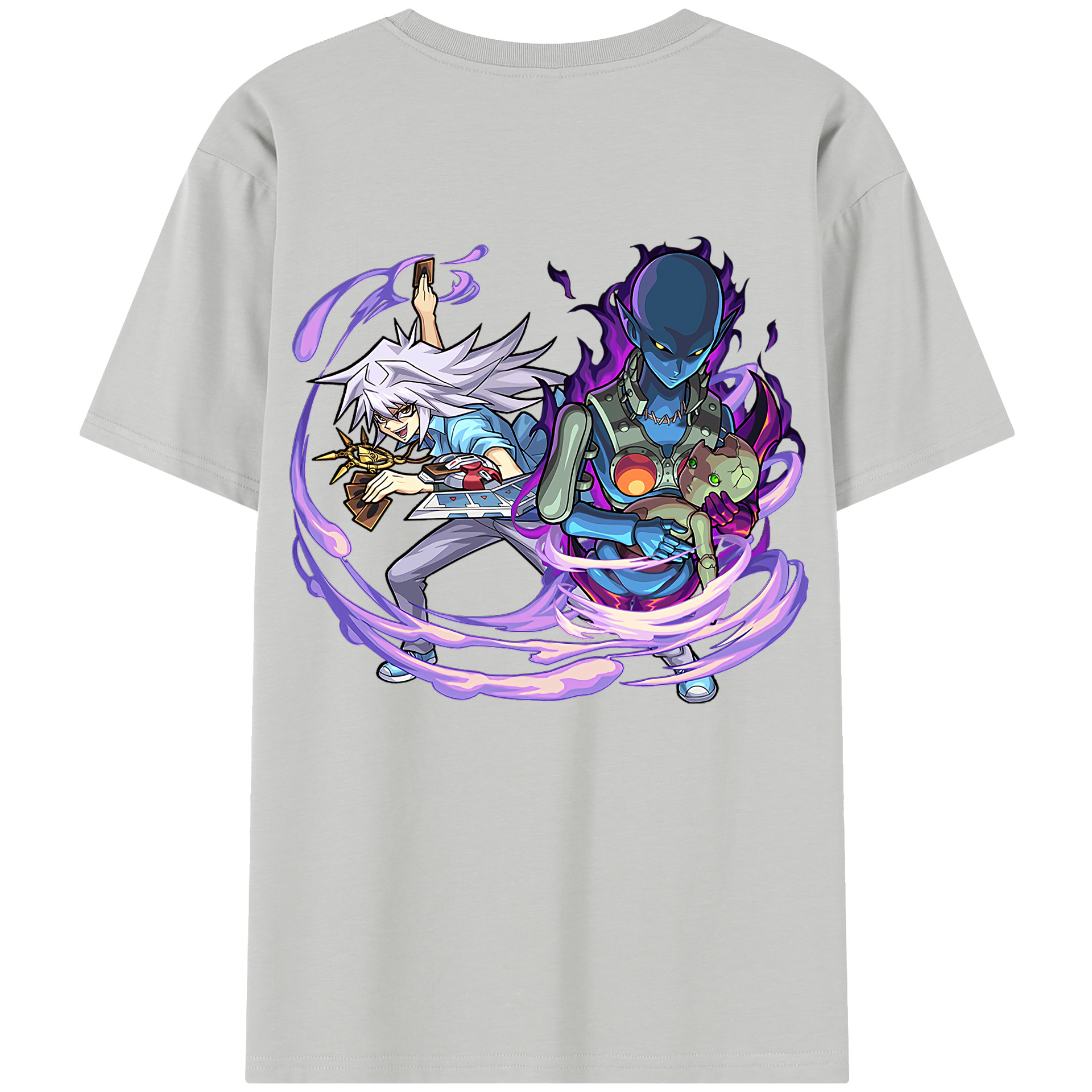 （画像用） 遊☆戯☆王 Yu-Gi-Oh! レディース半袖Tシャツ(バックプリント)