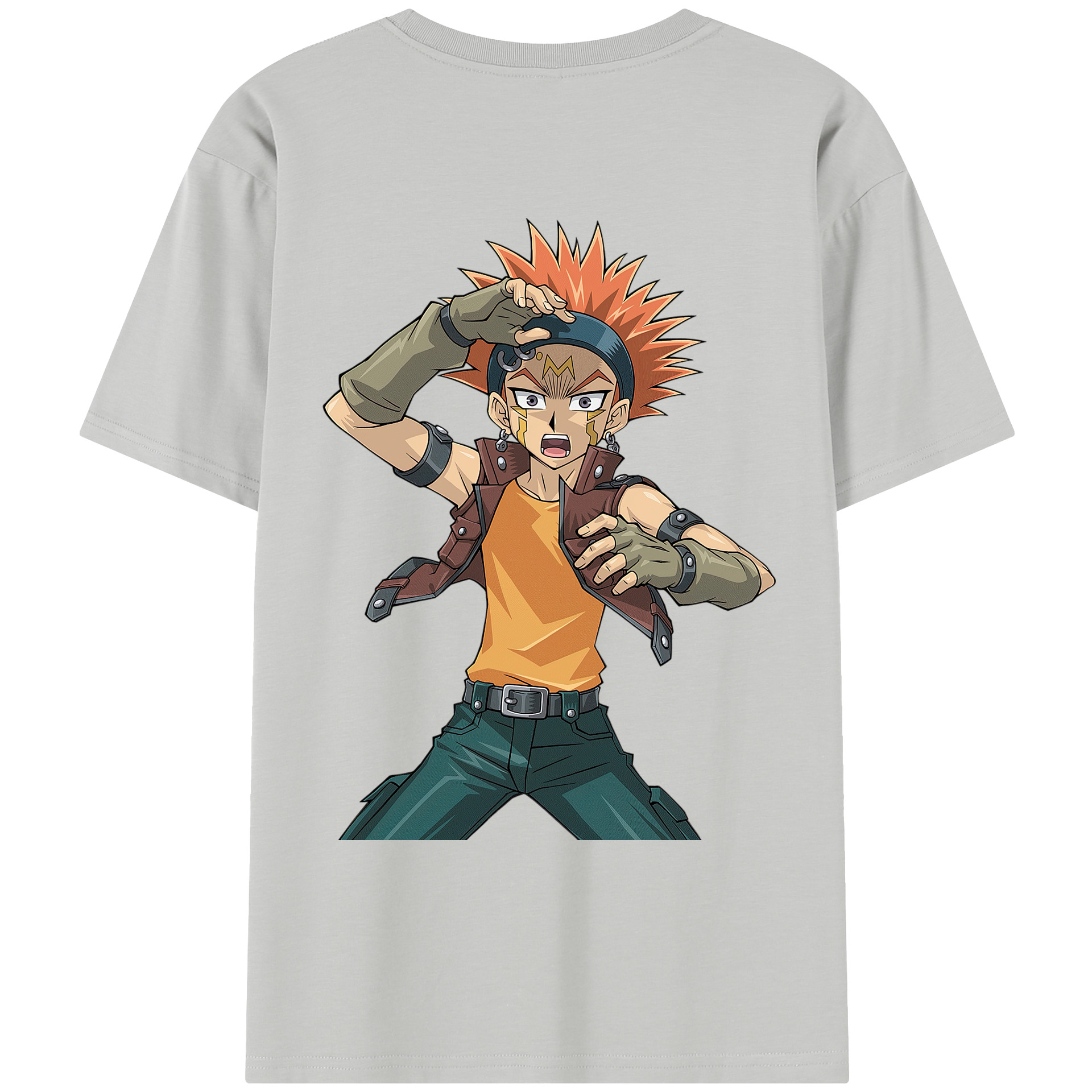 （画像用） 遊☆戯☆王 Yu-Gi-Oh! レディース半袖Tシャツ(バックプリント)