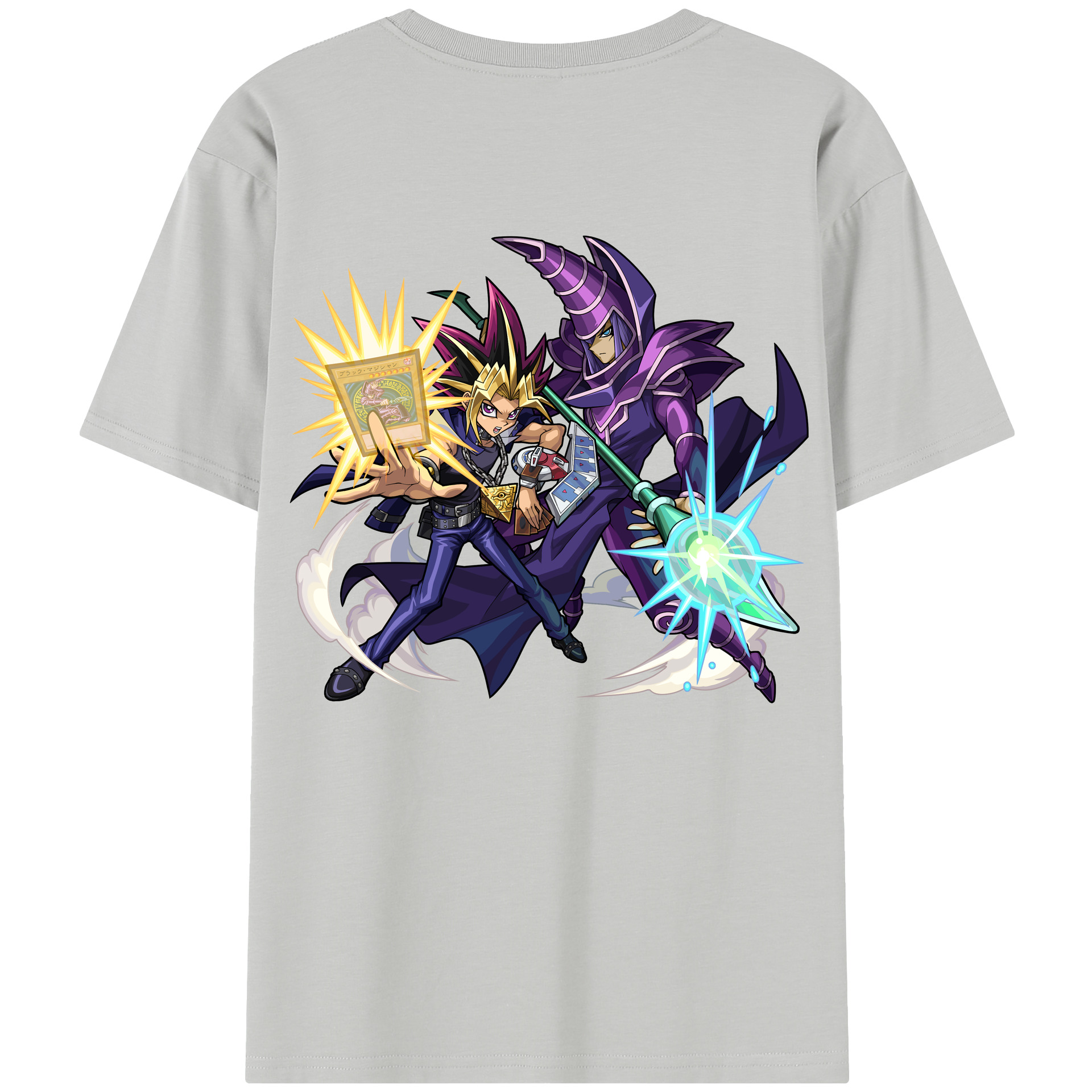 （画像用） 遊☆戯☆王 Yu-Gi-Oh! レディース半袖Tシャツ(バックプリント)