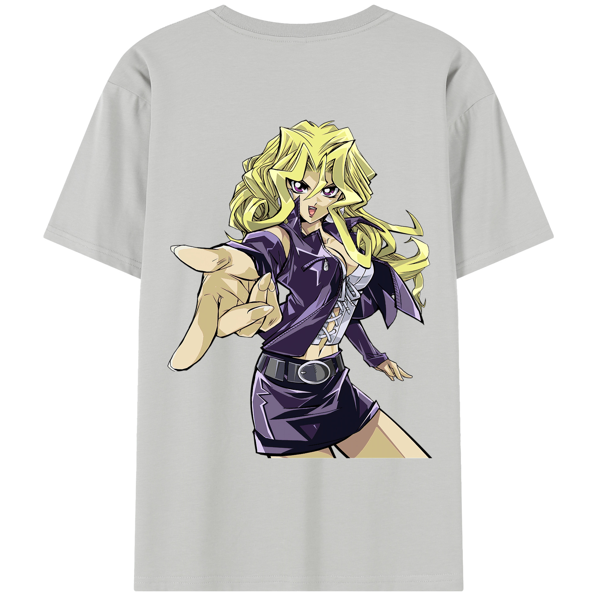 （画像用） 遊☆戯☆王 Yu-Gi-Oh! レディース半袖Tシャツ(バックプリント)