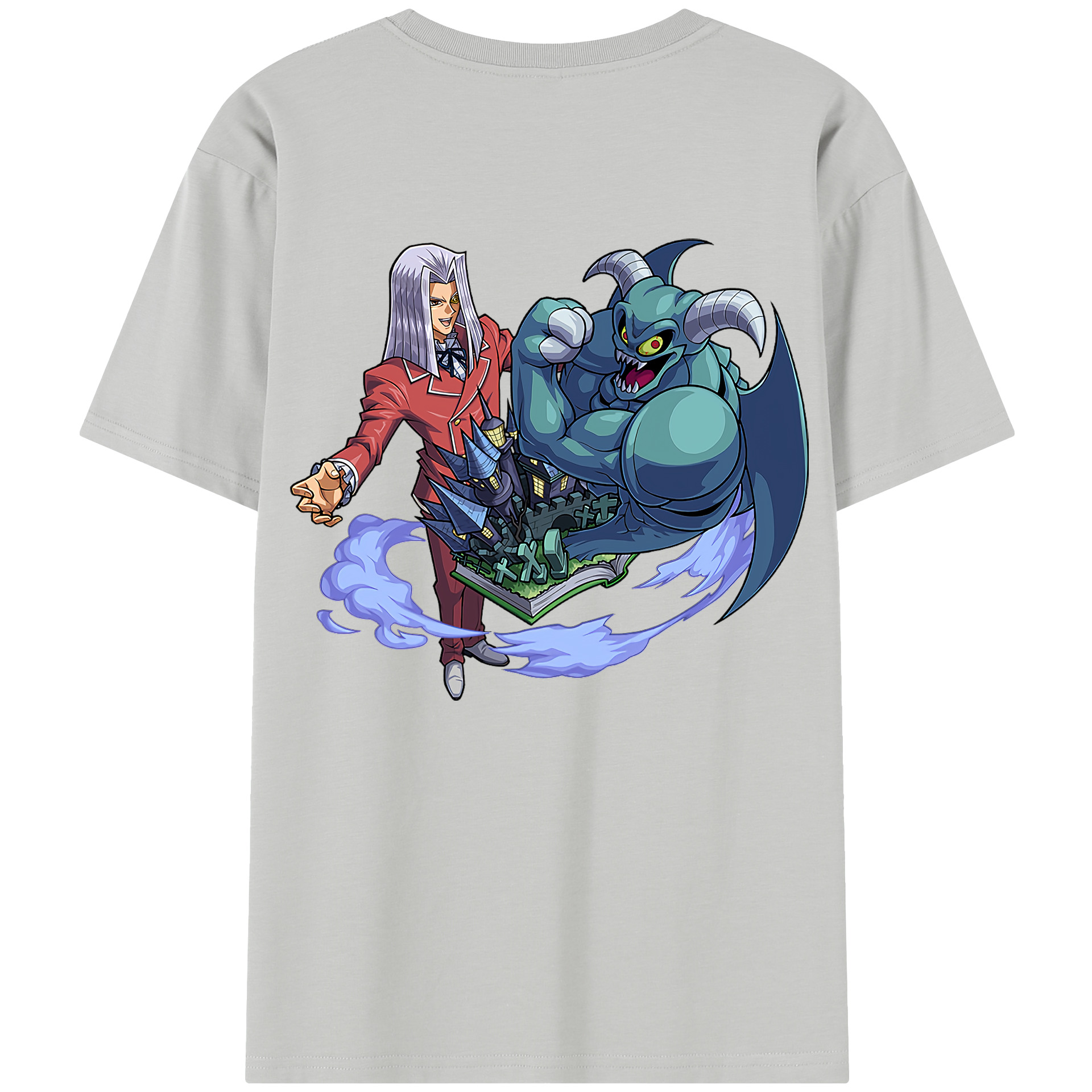 （画像用） 遊☆戯☆王 Yu-Gi-Oh! レディース半袖Tシャツ(バックプリント)