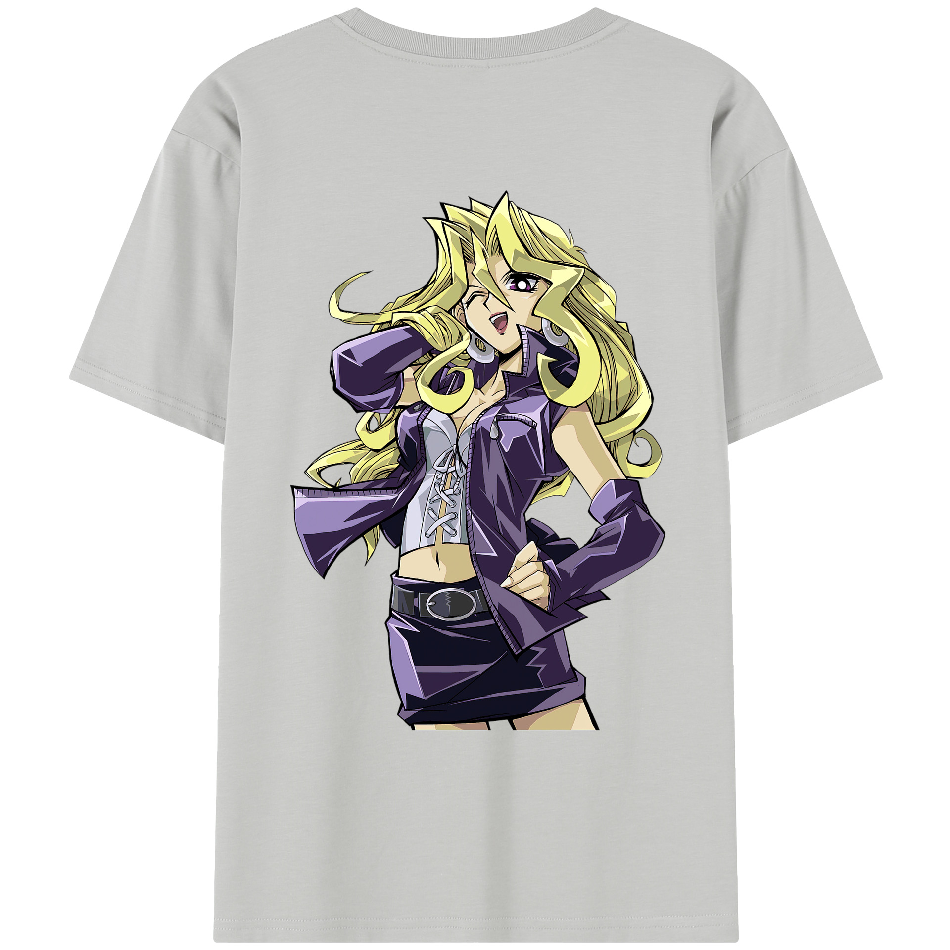 （画像用） 遊☆戯☆王 Yu-Gi-Oh! レディース半袖Tシャツ(バックプリント)