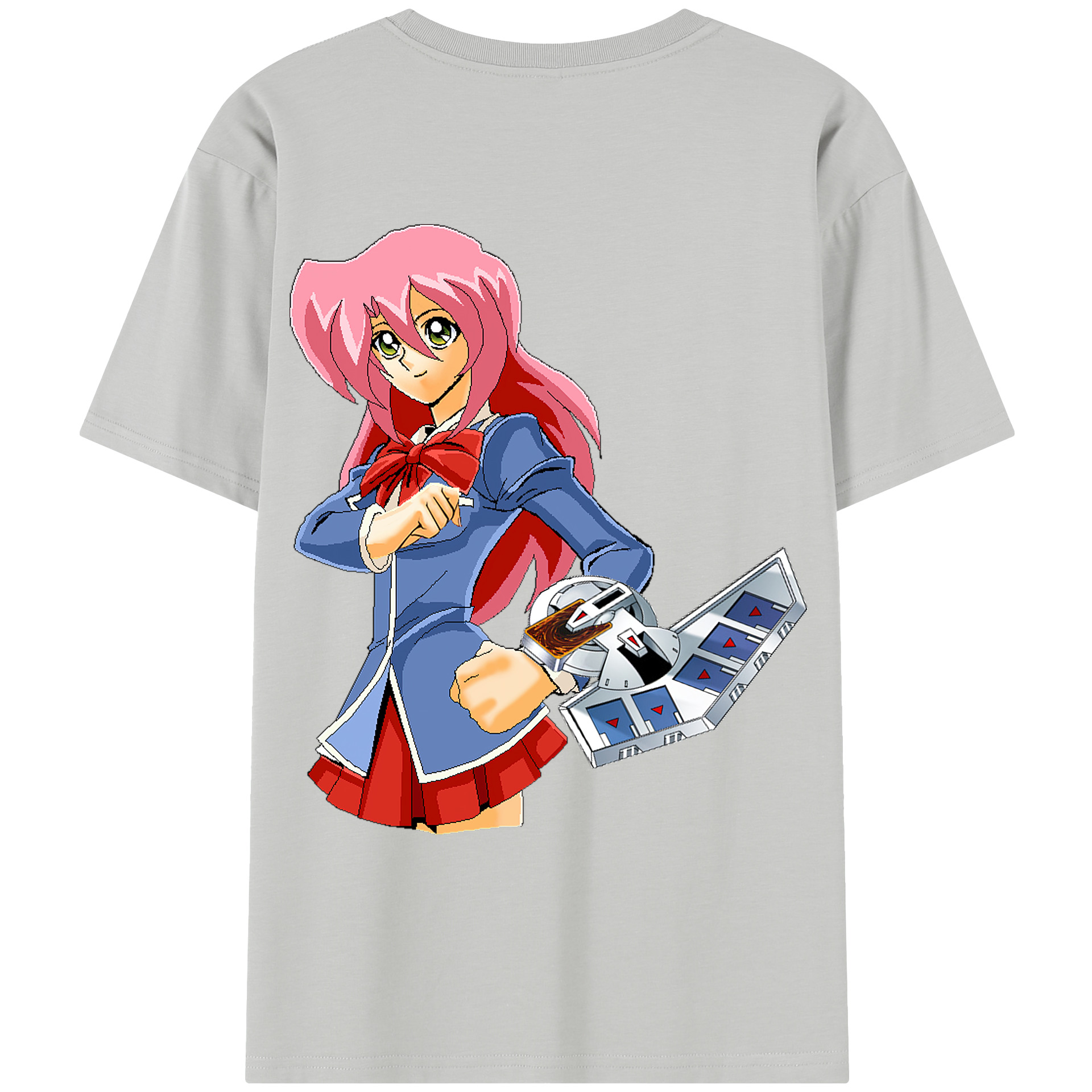 （画像用） 遊☆戯☆王 Yu-Gi-Oh! レディース半袖Tシャツ(バックプリント)