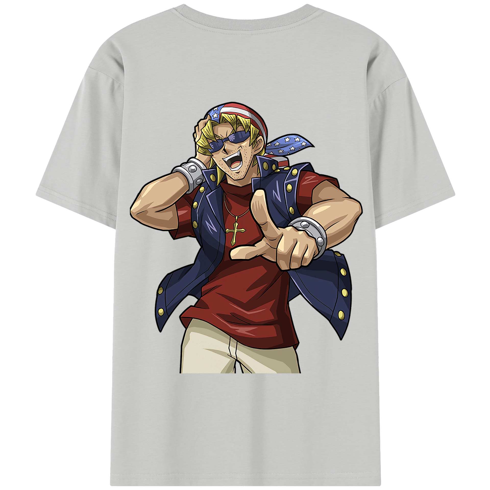 （画像用） 遊☆戯☆王 Yu-Gi-Oh! レディース半袖Tシャツ(バックプリント)