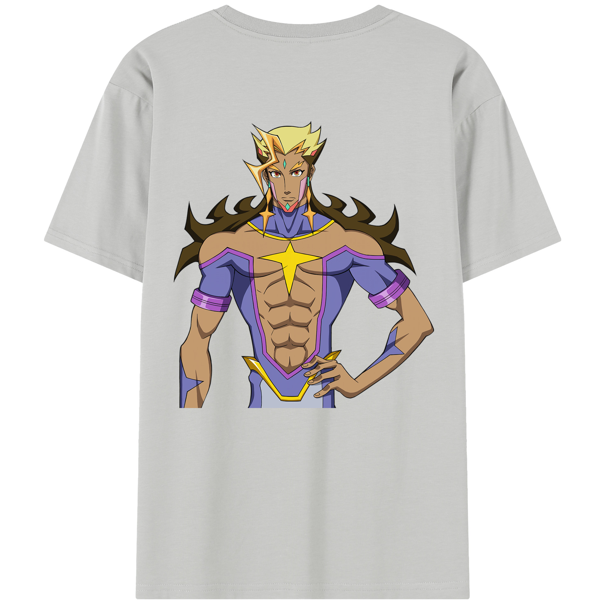（画像用） 遊☆戯☆王 Yu-Gi-Oh! レディース半袖Tシャツ(バックプリント)