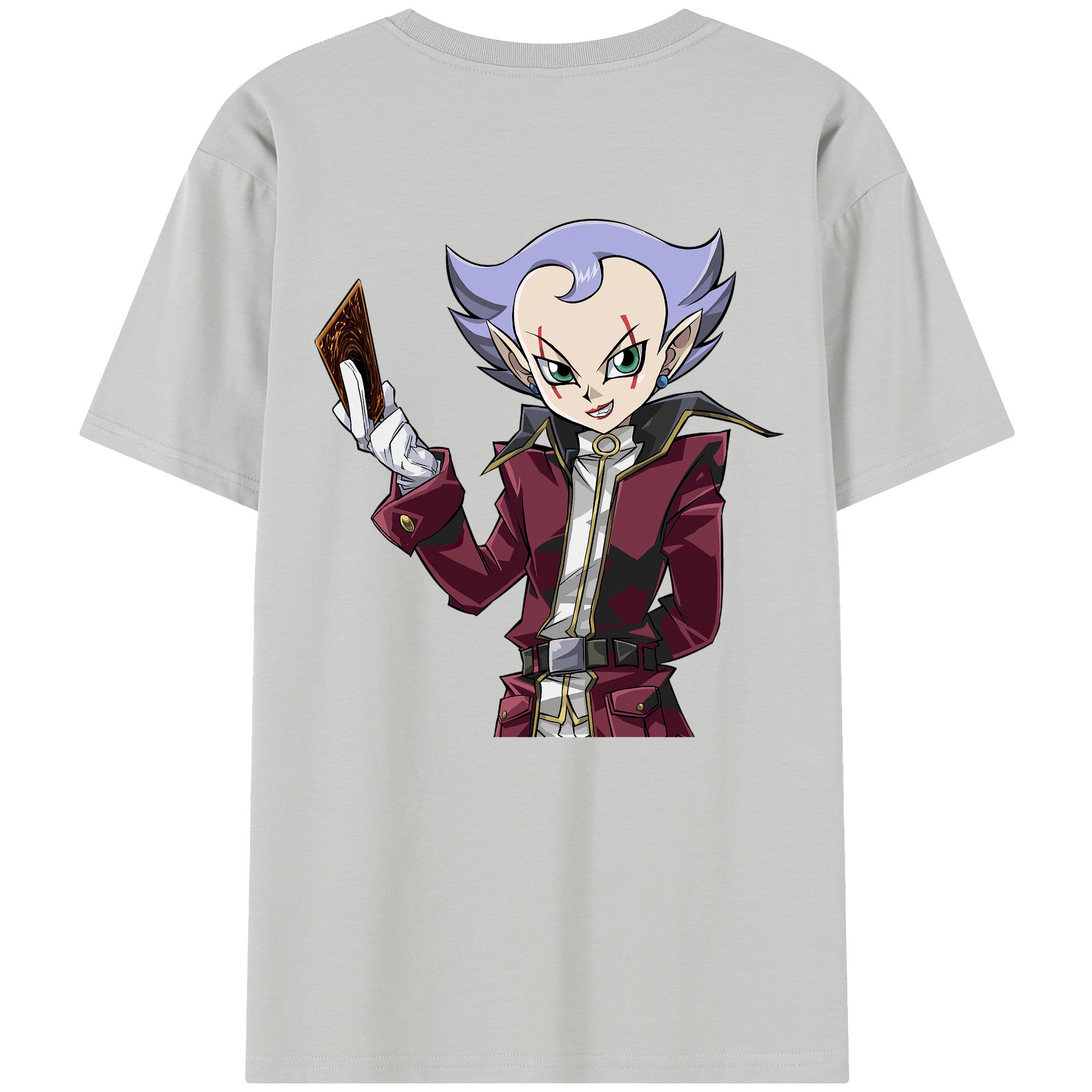 （画像用） 遊☆戯☆王 Yu-Gi-Oh! レディース半袖Tシャツ(バックプリント)