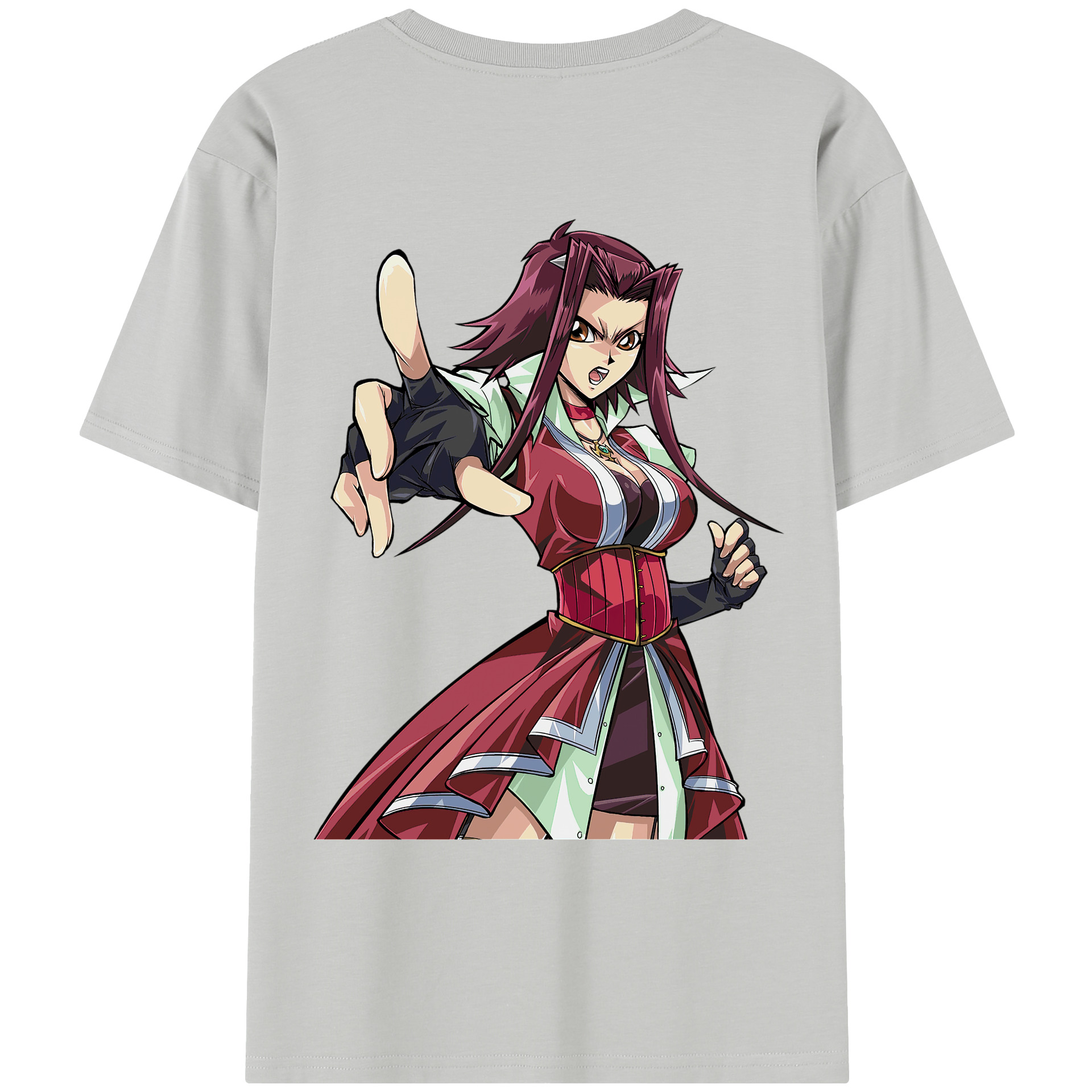 （画像用） 遊☆戯☆王 Yu-Gi-Oh! レディース半袖Tシャツ(バックプリント)