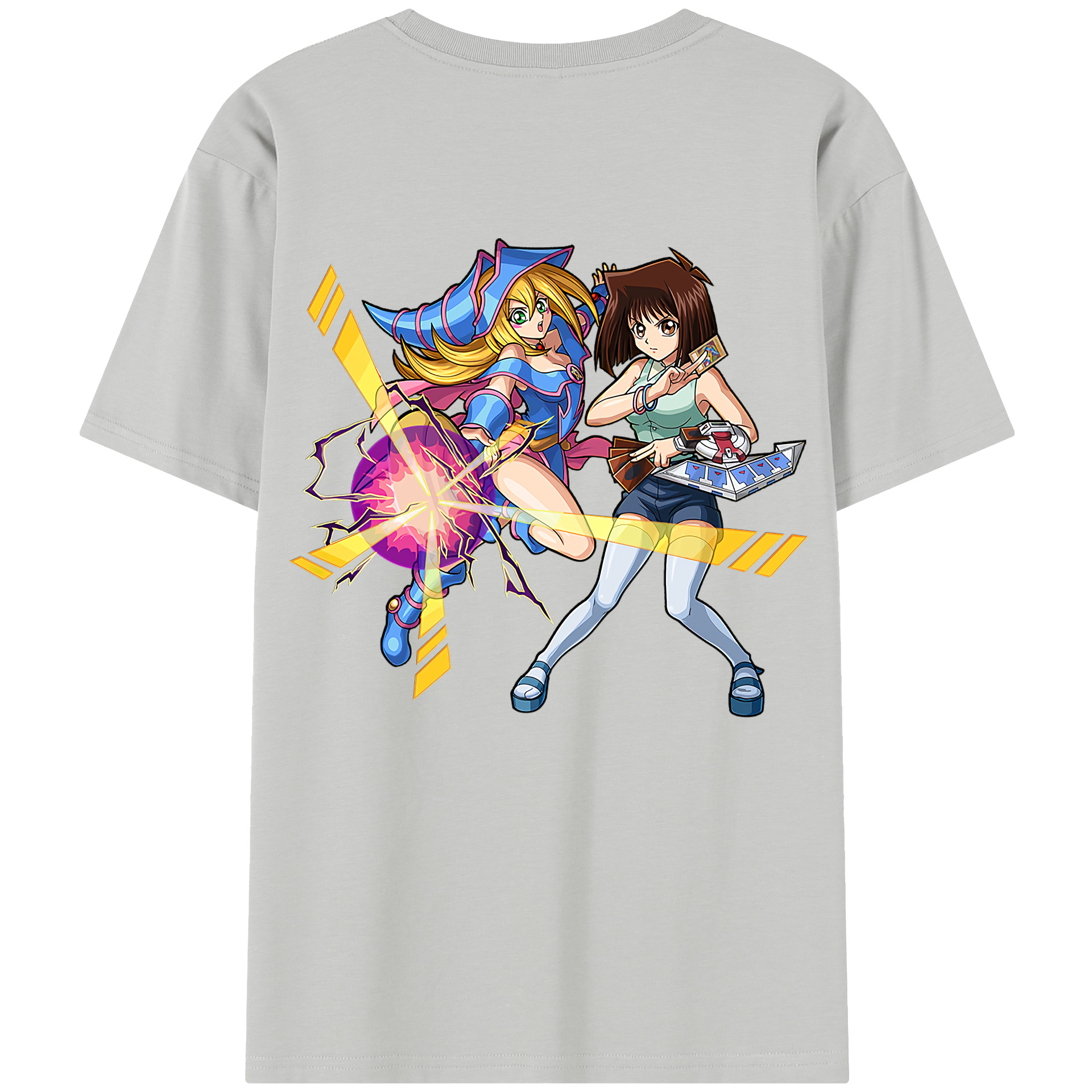（画像用） 遊☆戯☆王 Yu-Gi-Oh! レディース半袖Tシャツ(バックプリント)
