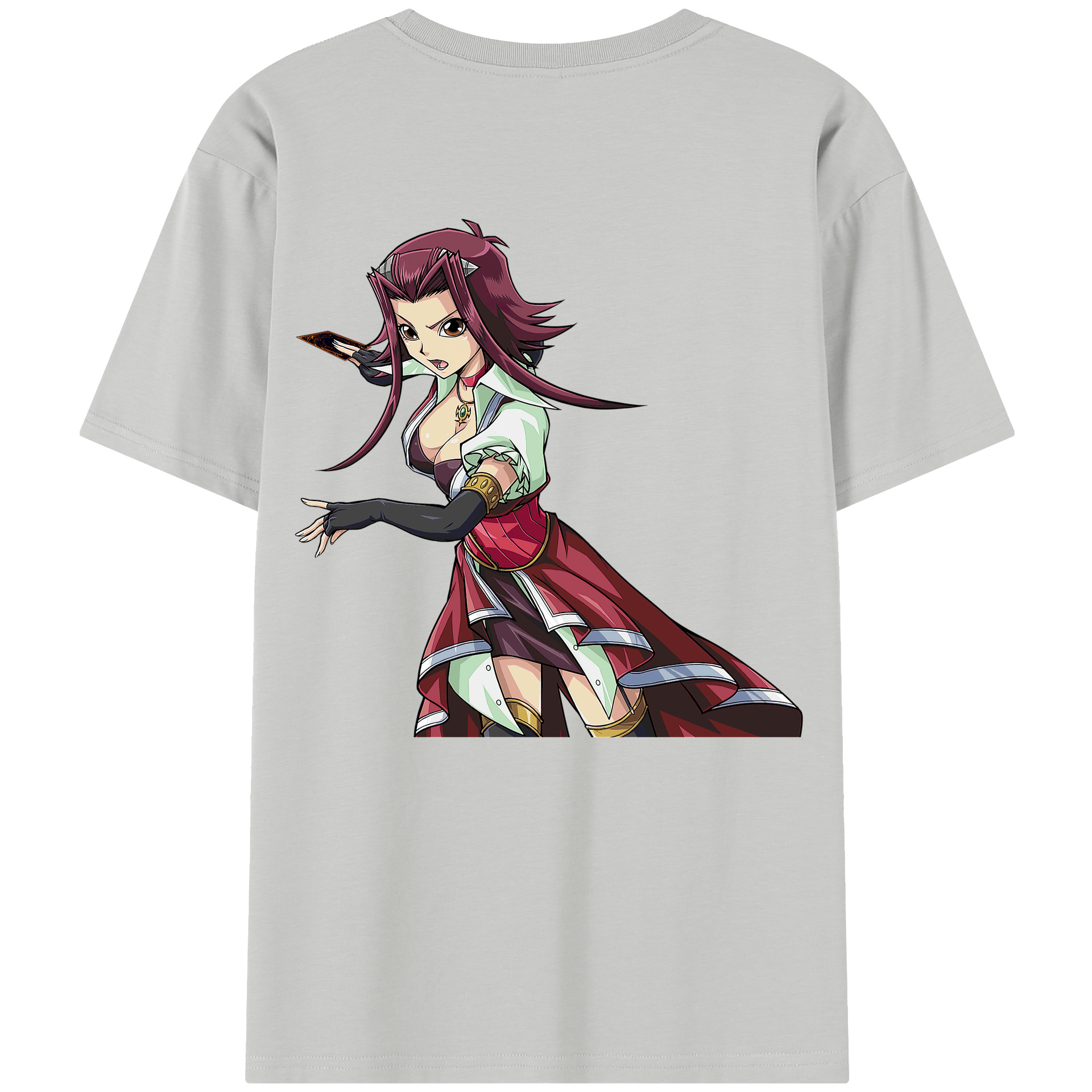 （画像用） 遊☆戯☆王 Yu-Gi-Oh! レディース半袖Tシャツ(バックプリント)