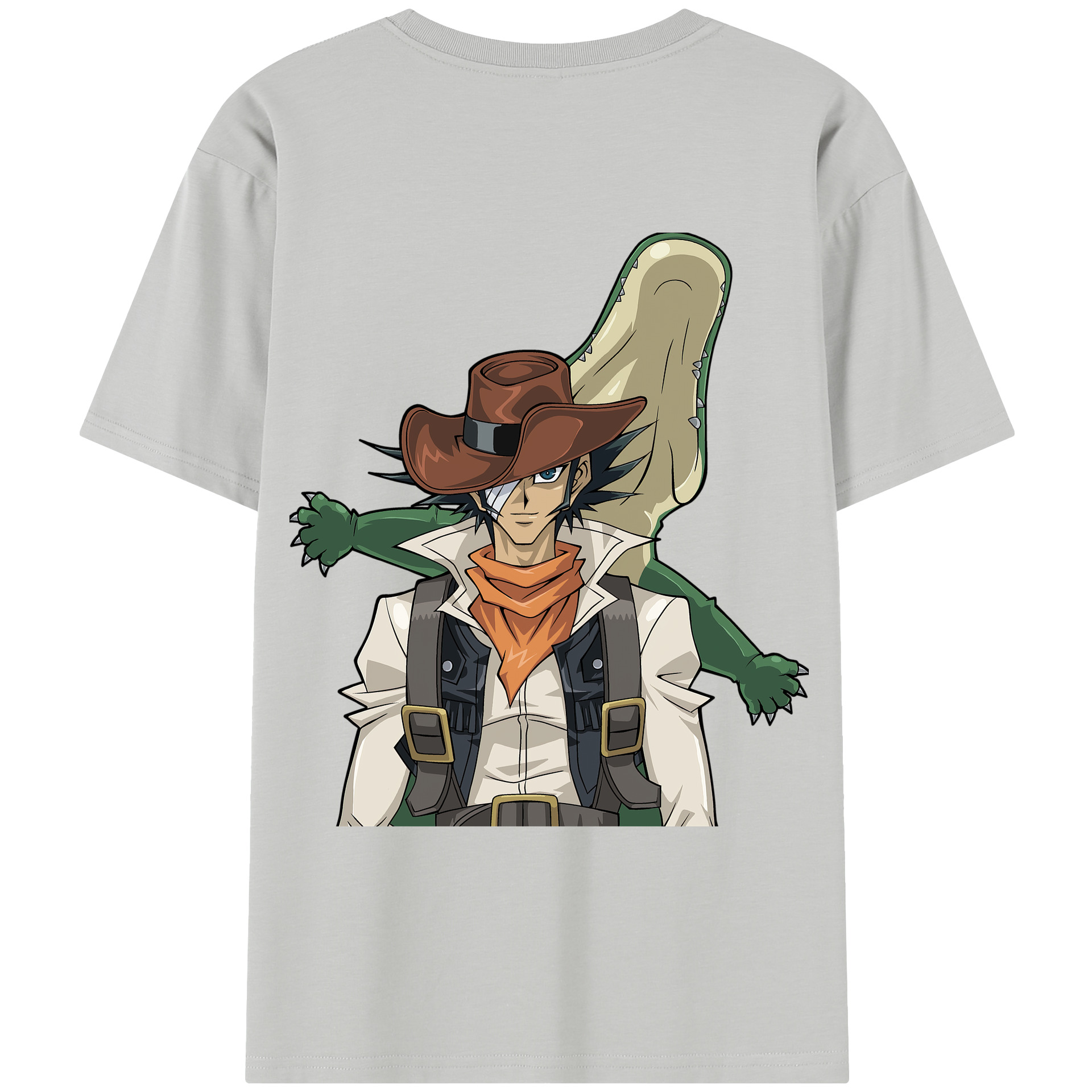 （画像用） 遊☆戯☆王 Yu-Gi-Oh! レディース半袖Tシャツ(バックプリント)