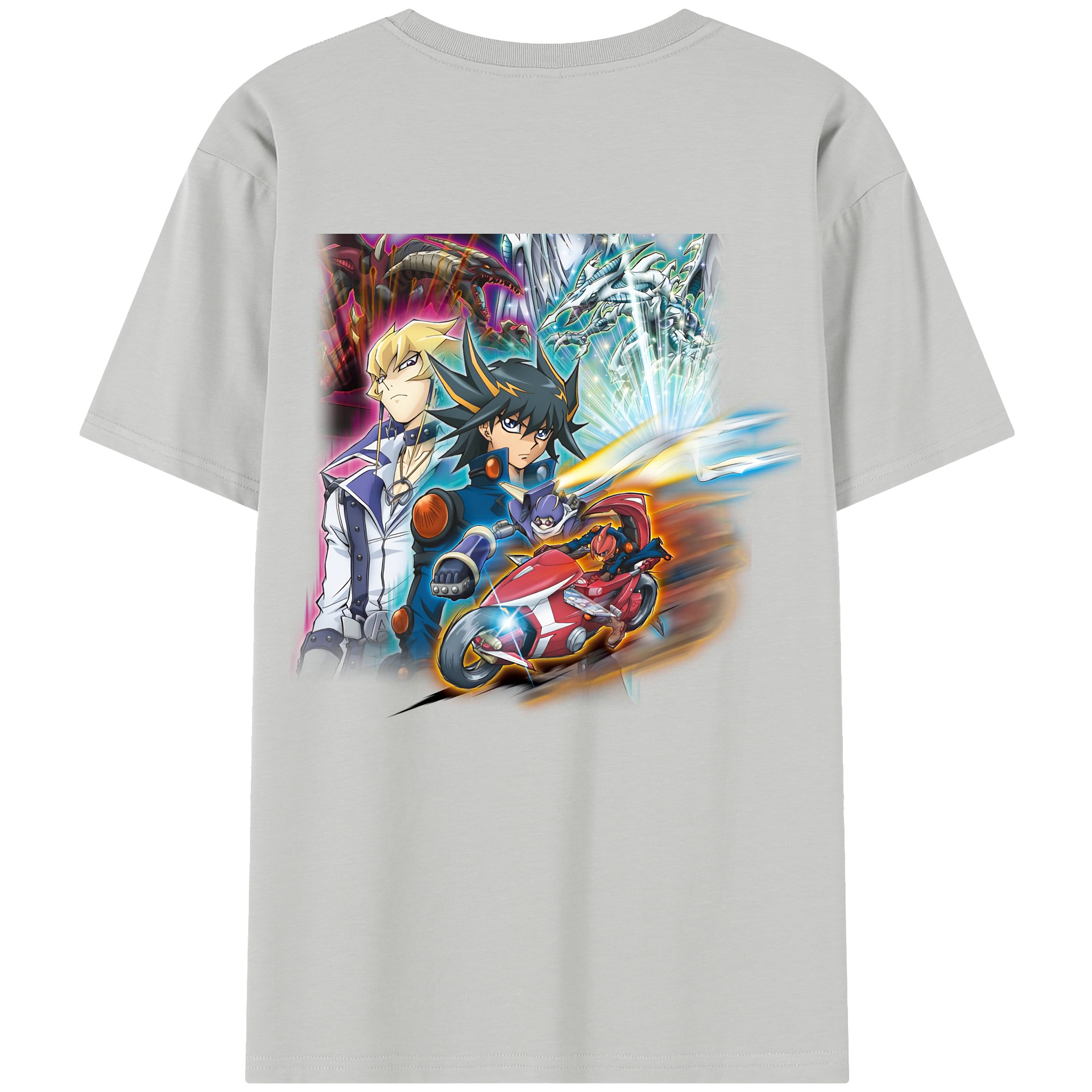 （画像用） 遊☆戯☆王 Yu-Gi-Oh! レディース半袖Tシャツ(バックプリント)