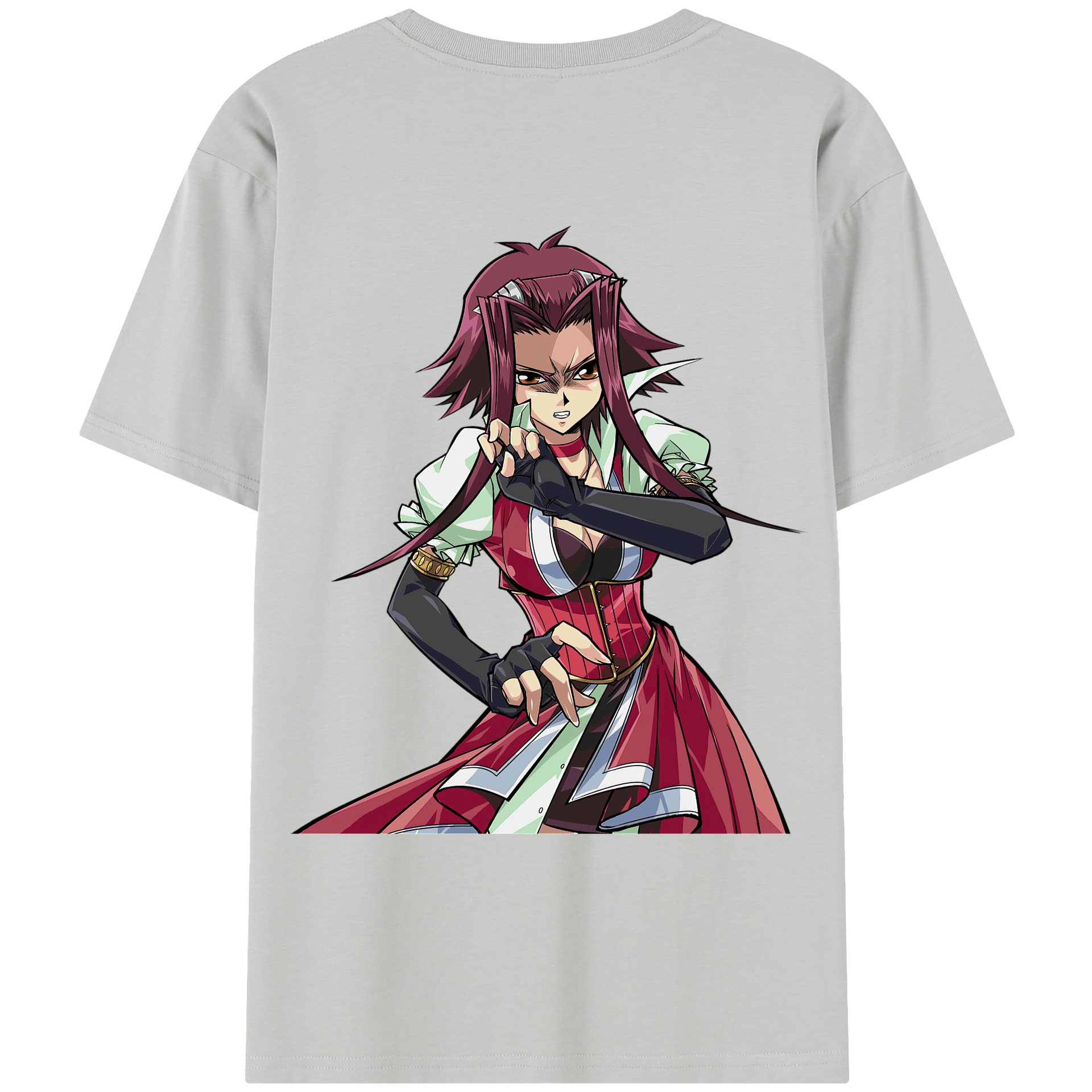 （画像用） 遊☆戯☆王 Yu-Gi-Oh! レディース半袖Tシャツ(バックプリント)