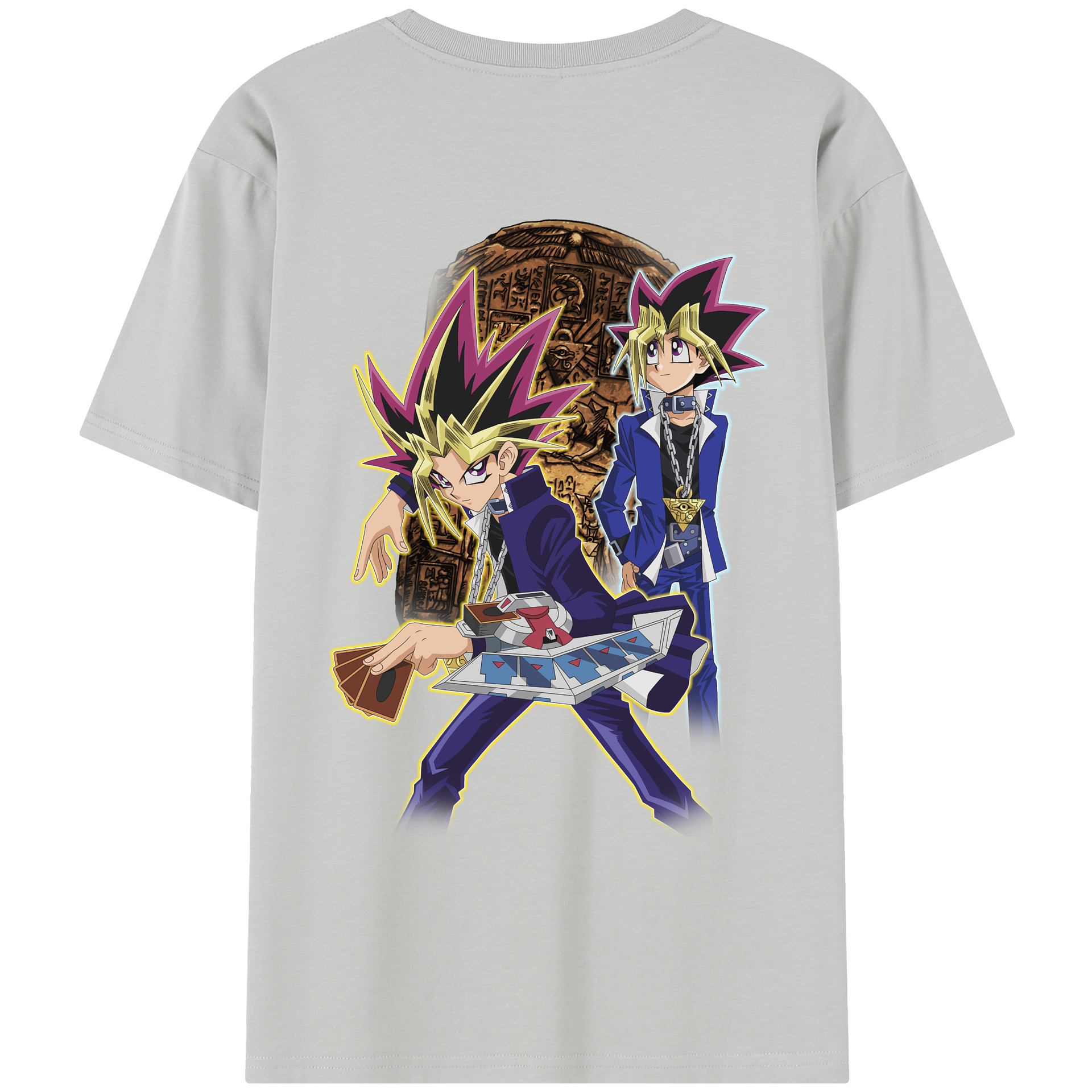 （画像用） 遊☆戯☆王 Yu-Gi-Oh! レディース半袖Tシャツ(バックプリント)
