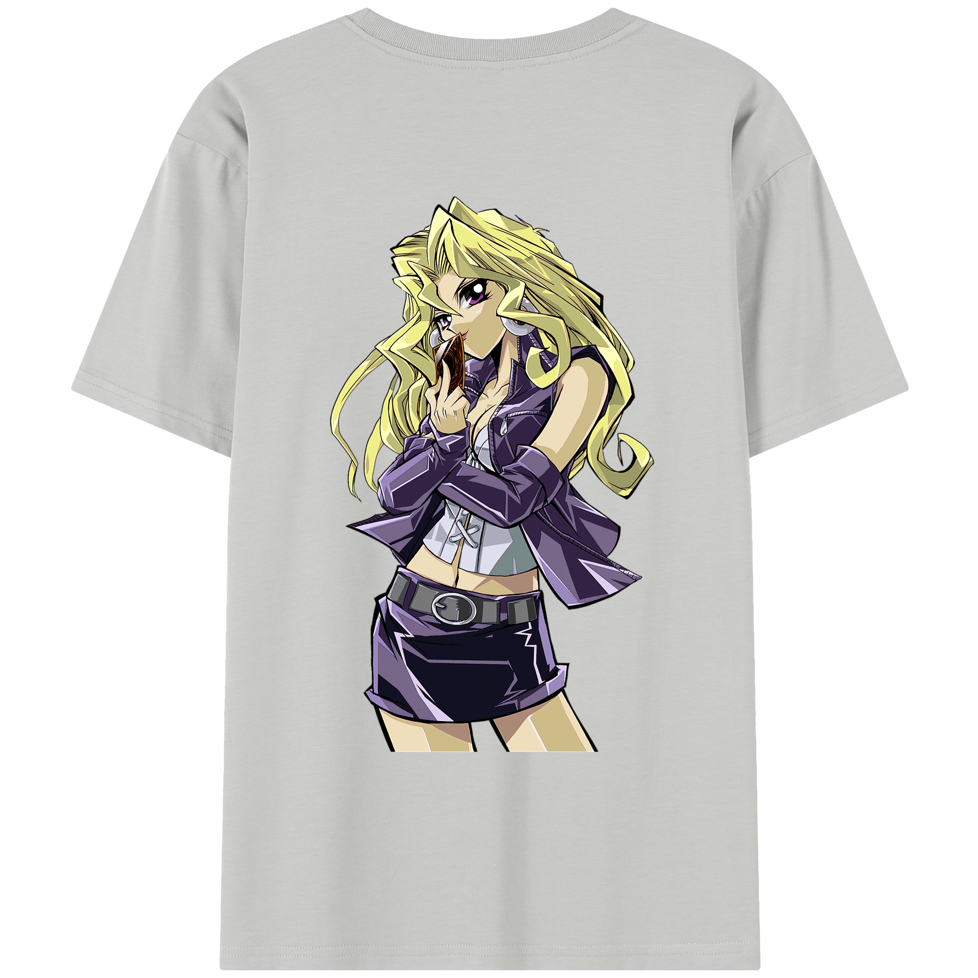 （画像用） 遊☆戯☆王 Yu-Gi-Oh! レディース半袖Tシャツ(バックプリント)