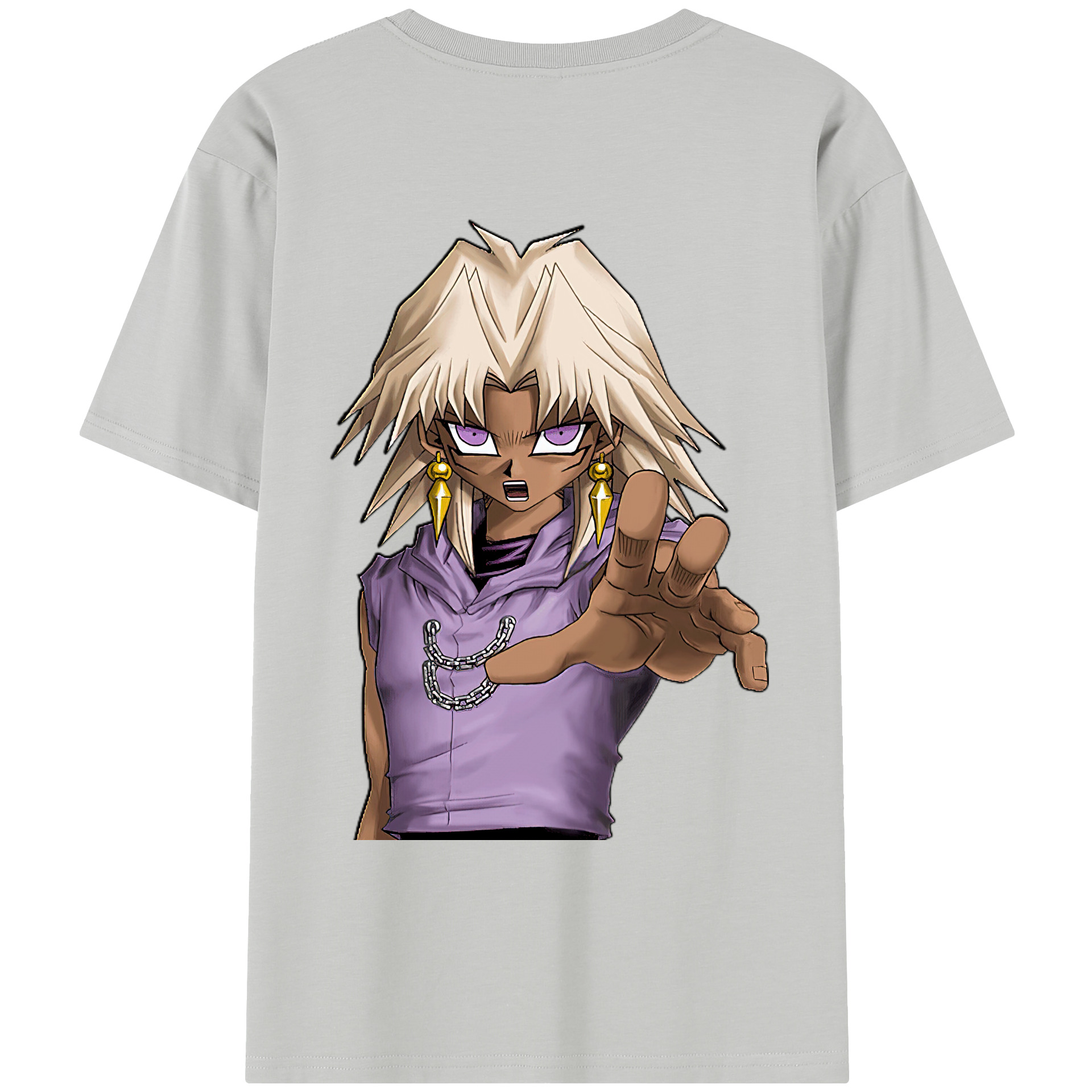 （画像用） 遊☆戯☆王 Yu-Gi-Oh! レディース半袖Tシャツ(バックプリント)