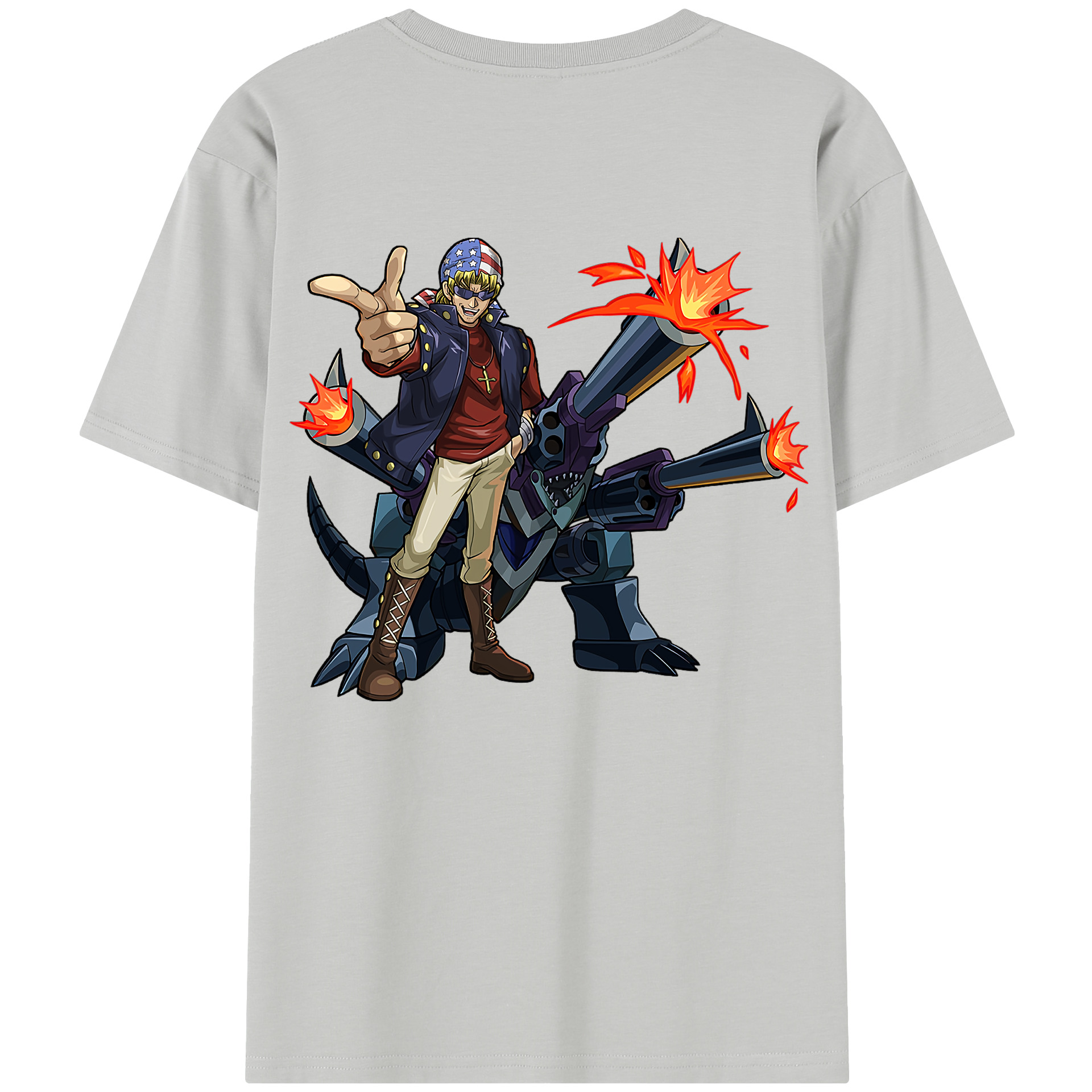 （画像用） 遊☆戯☆王 Yu-Gi-Oh! レディース半袖Tシャツ(バックプリント)
