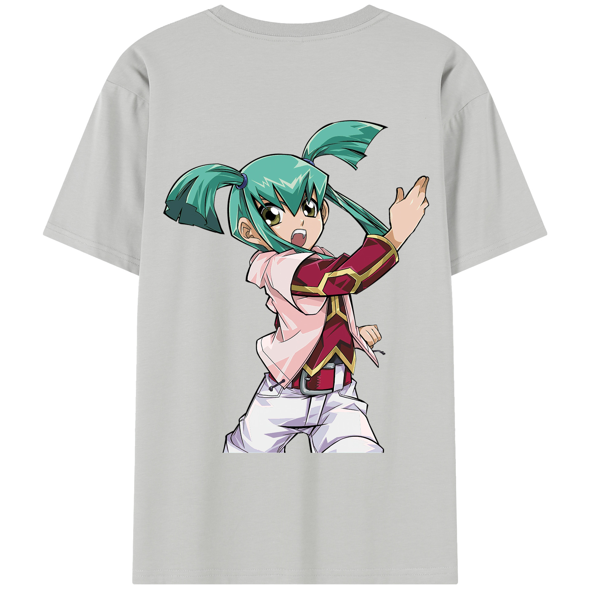 （画像用） 遊☆戯☆王 Yu-Gi-Oh! レディース半袖Tシャツ(バックプリント)