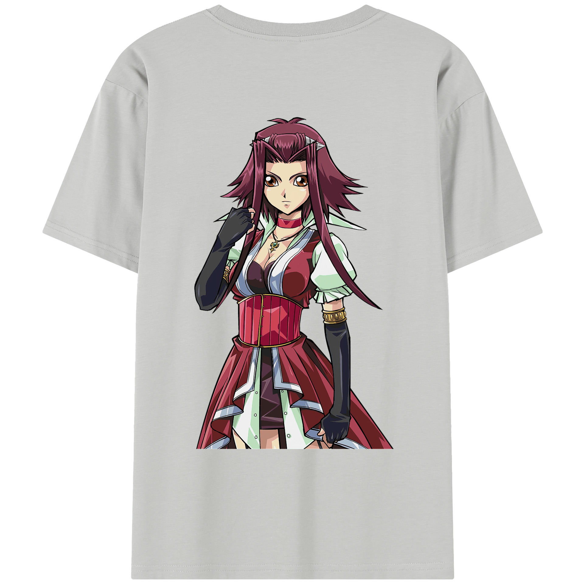 （画像用） 遊☆戯☆王 Yu-Gi-Oh! レディース半袖Tシャツ(バックプリント)