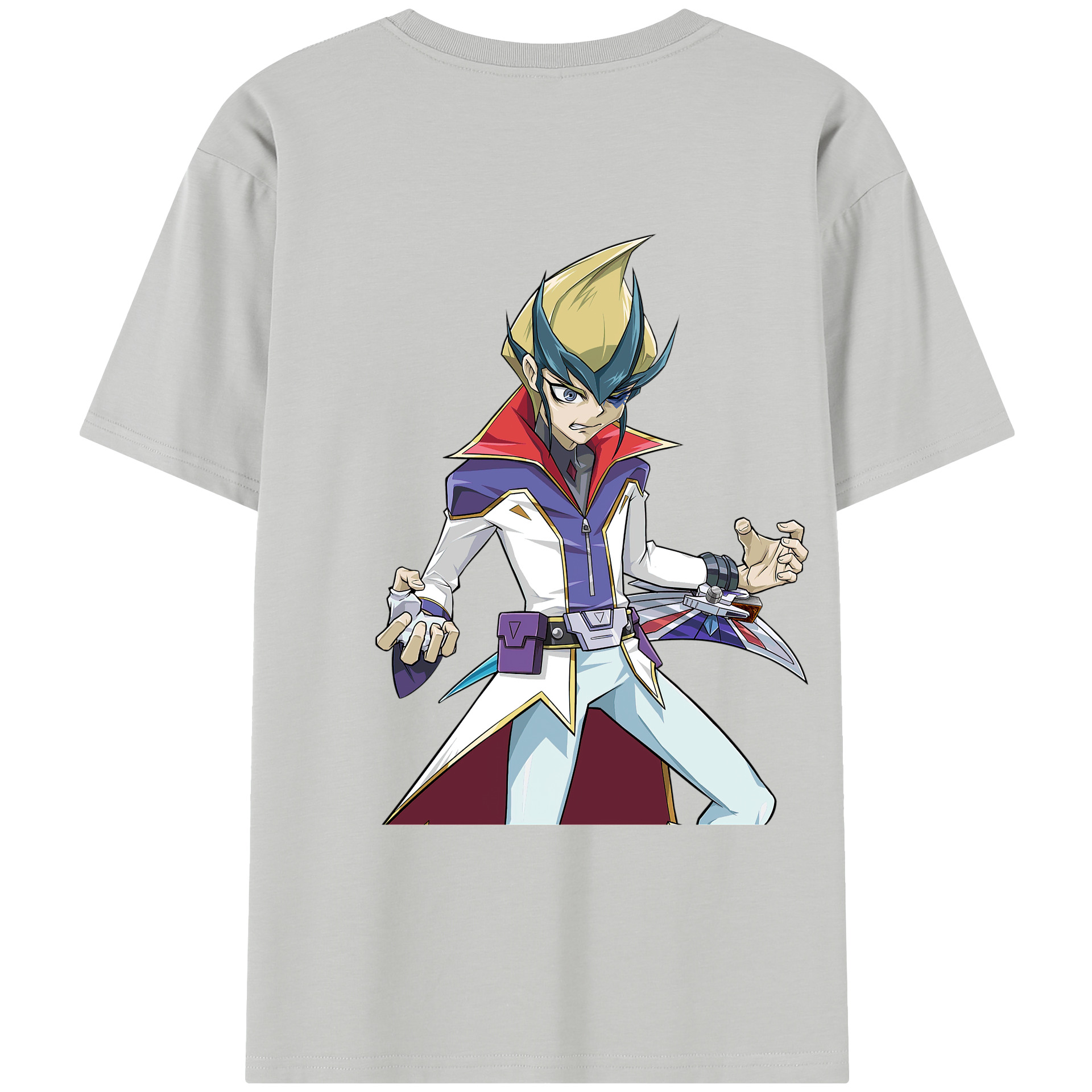 （画像用） 遊☆戯☆王 Yu-Gi-Oh! レディース半袖Tシャツ(バックプリント)