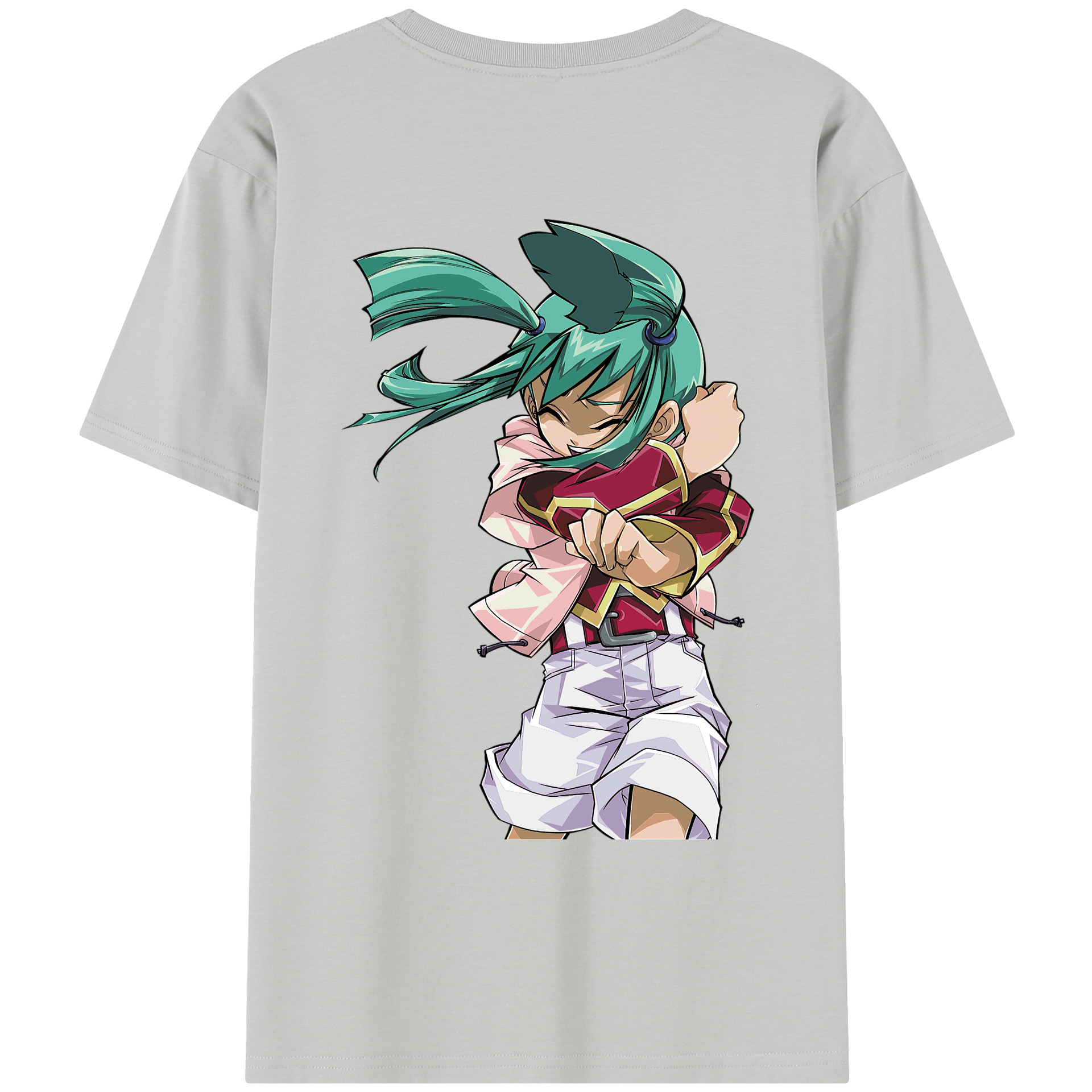 （画像用） 遊☆戯☆王 Yu-Gi-Oh! レディース半袖Tシャツ(バックプリント)